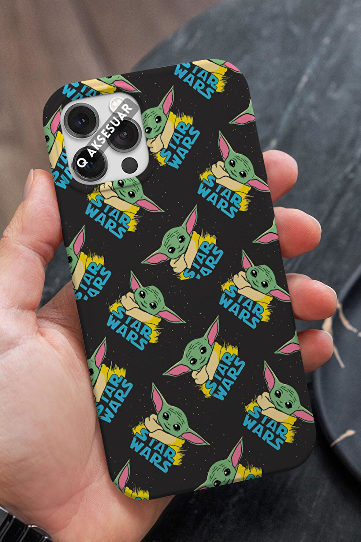 Samsung Galaxy M12 Uyumlu Star Wars Tasarımlı Premium Telefon Kılıfı