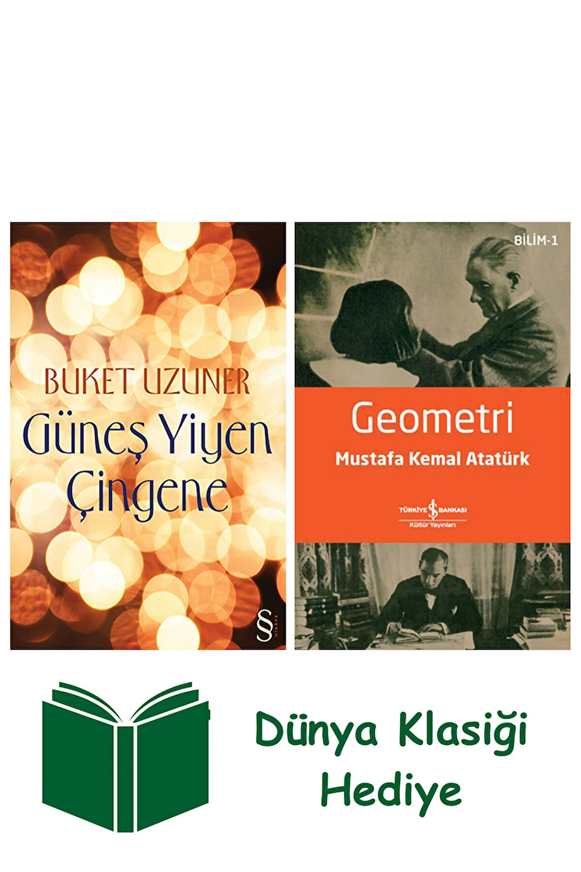 Güneş Yiyen Çingene + Geometri + Dünya Klasiği Hediye