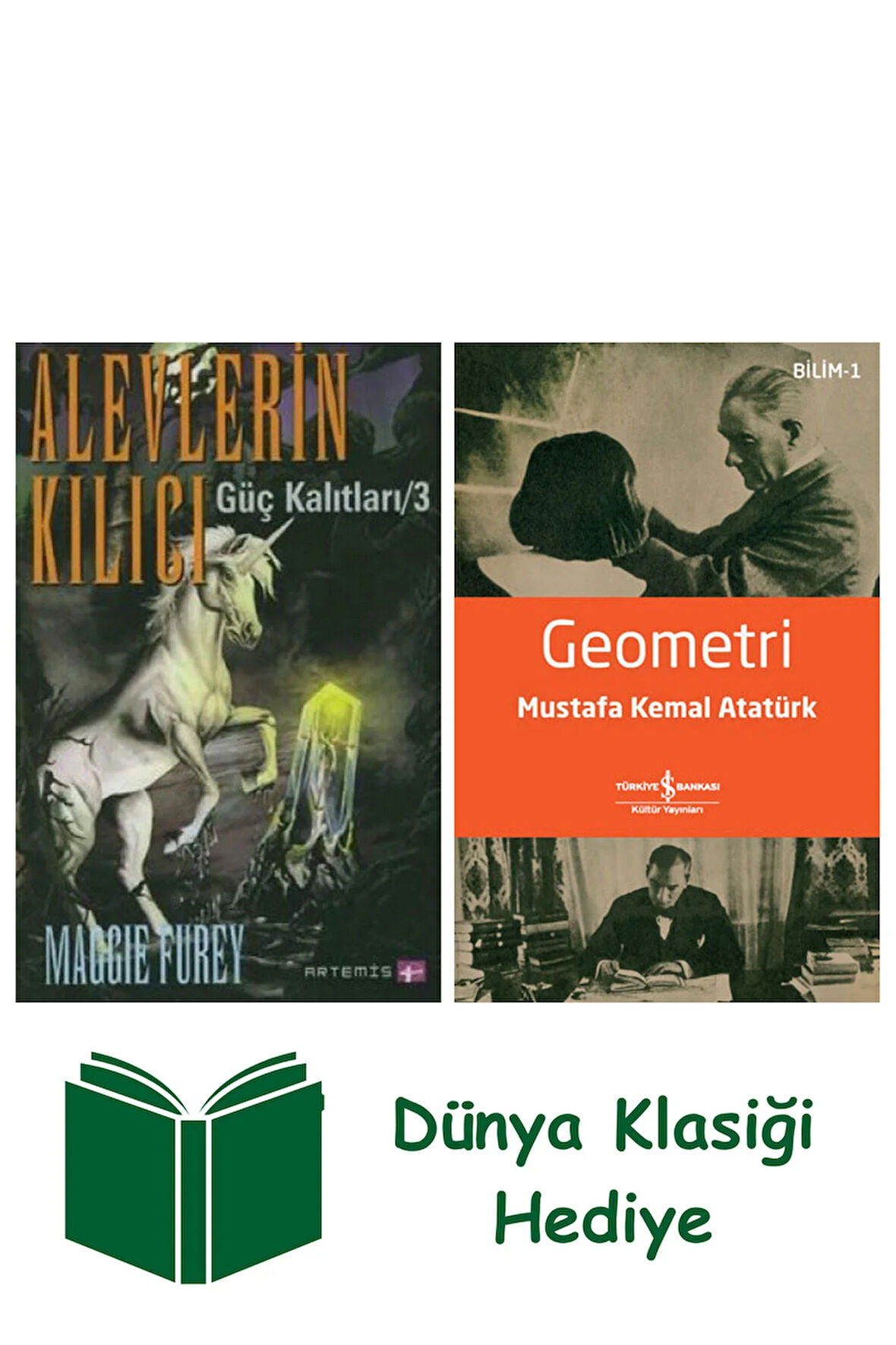 Alevlerin Kılıcı + Geometri + Dünya Klasiği Hediye