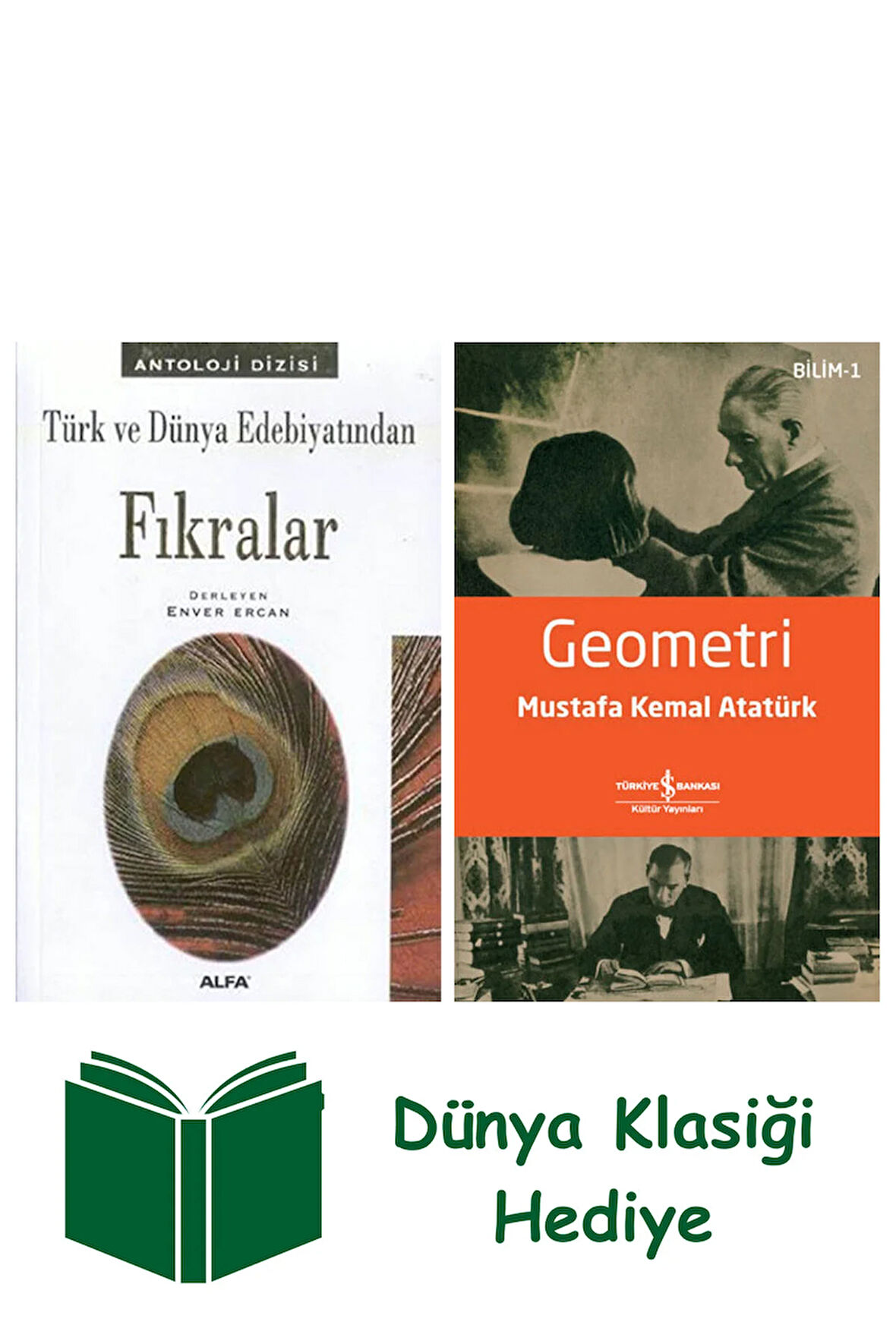 Türk ve Dünya Edebiyatından Fıkralar + Geometri + Dünya Klasiği Hediye