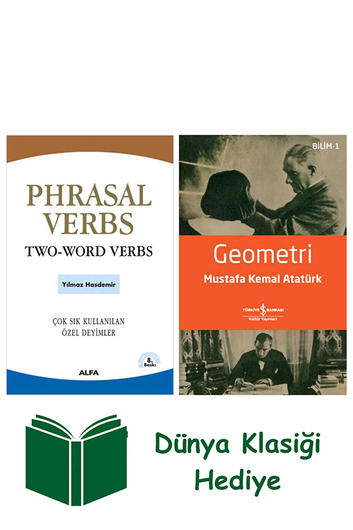 Phrasal Verbs - Two-Word Verbs + Geometri + Dünya Klasiği Hediye
