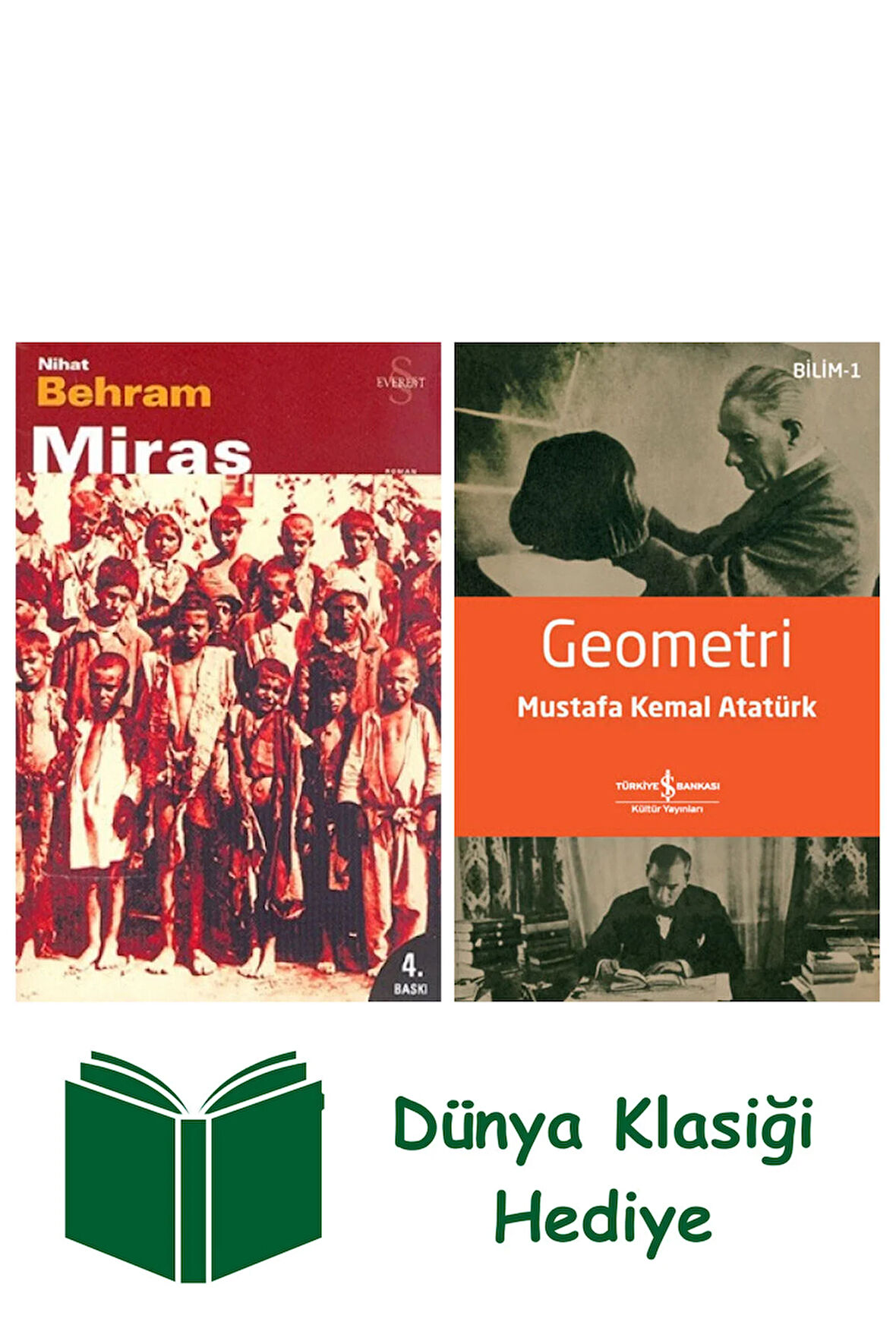 Miras + Geometri + Dünya Klasiği Hediye