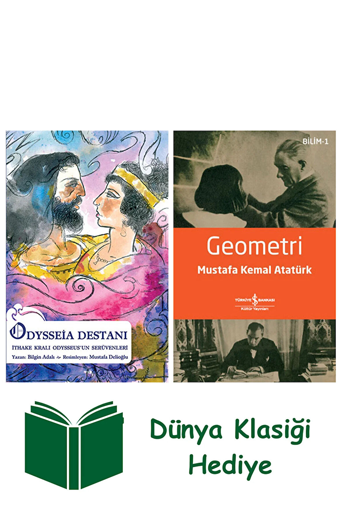 Osysseia Destanı + Geometri + Dünya Klasiği Hediye