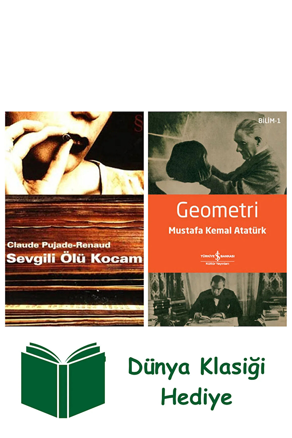 Sevgili Ölü Kocam + Geometri + Dünya Klasiği Hediye