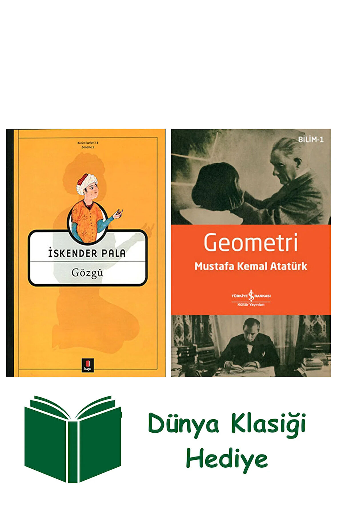 Gözgü + Geometri + Dünya Klasiği Hediye