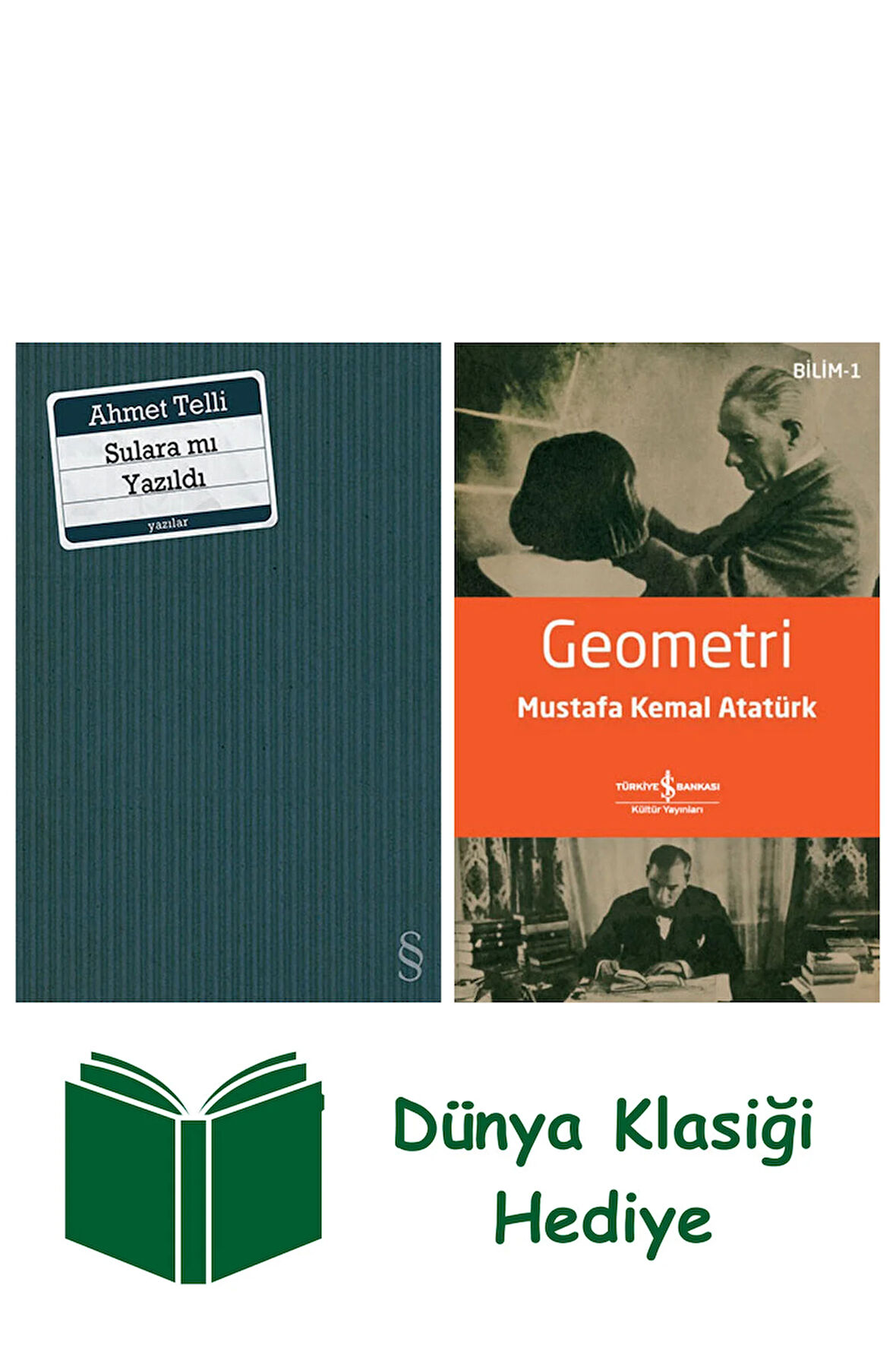 Sulara mı Yazıldı + Geometri + Dünya Klasiği Hediye