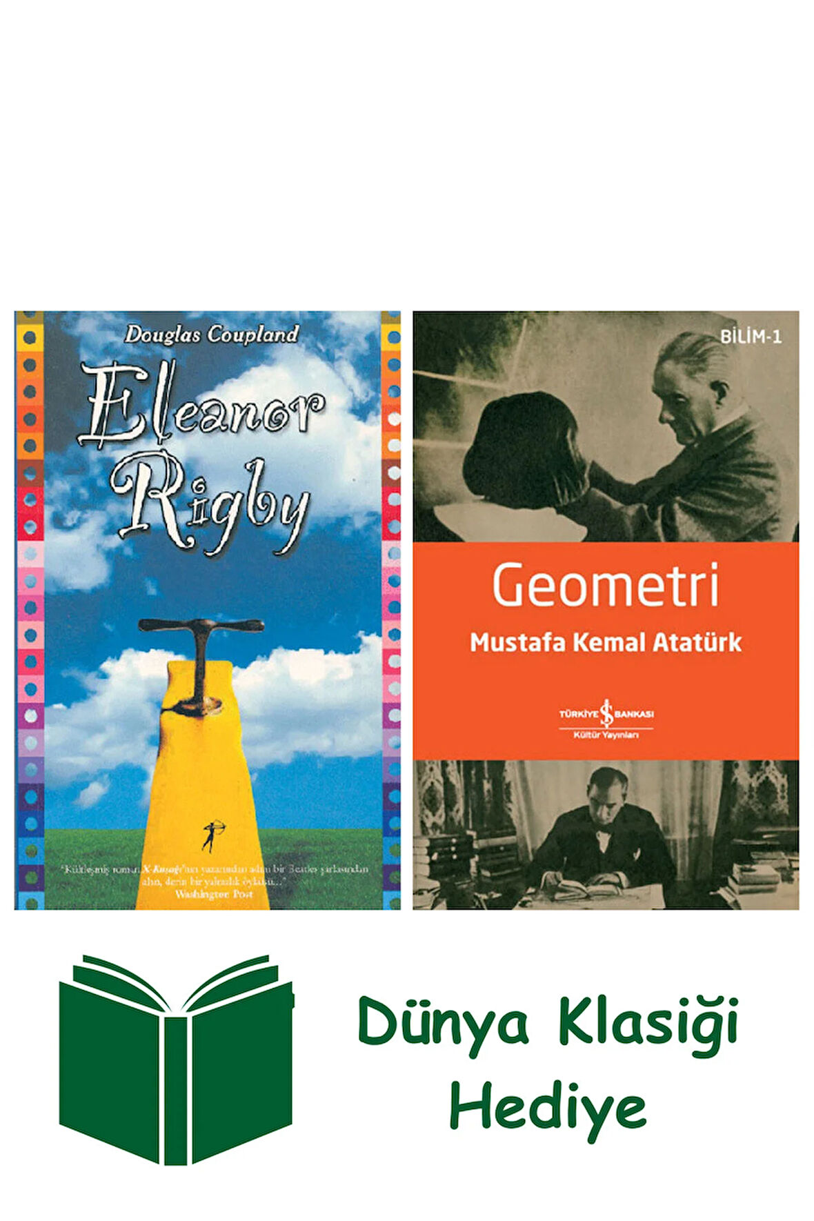 Eleanor Rigby + Geometri + Dünya Klasiği Hediye