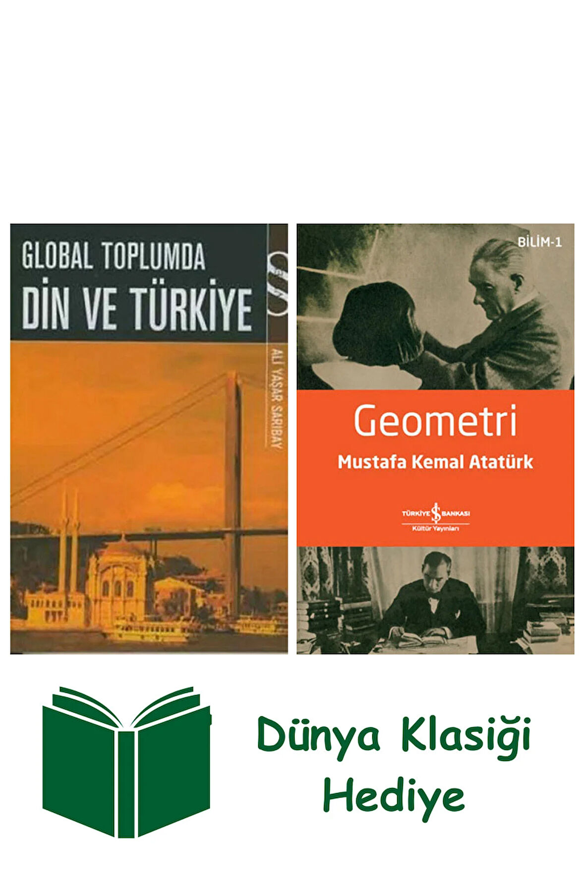 Global Toplumda Din Ve Türkiye + Geometri + Dünya Klasiği Hediye