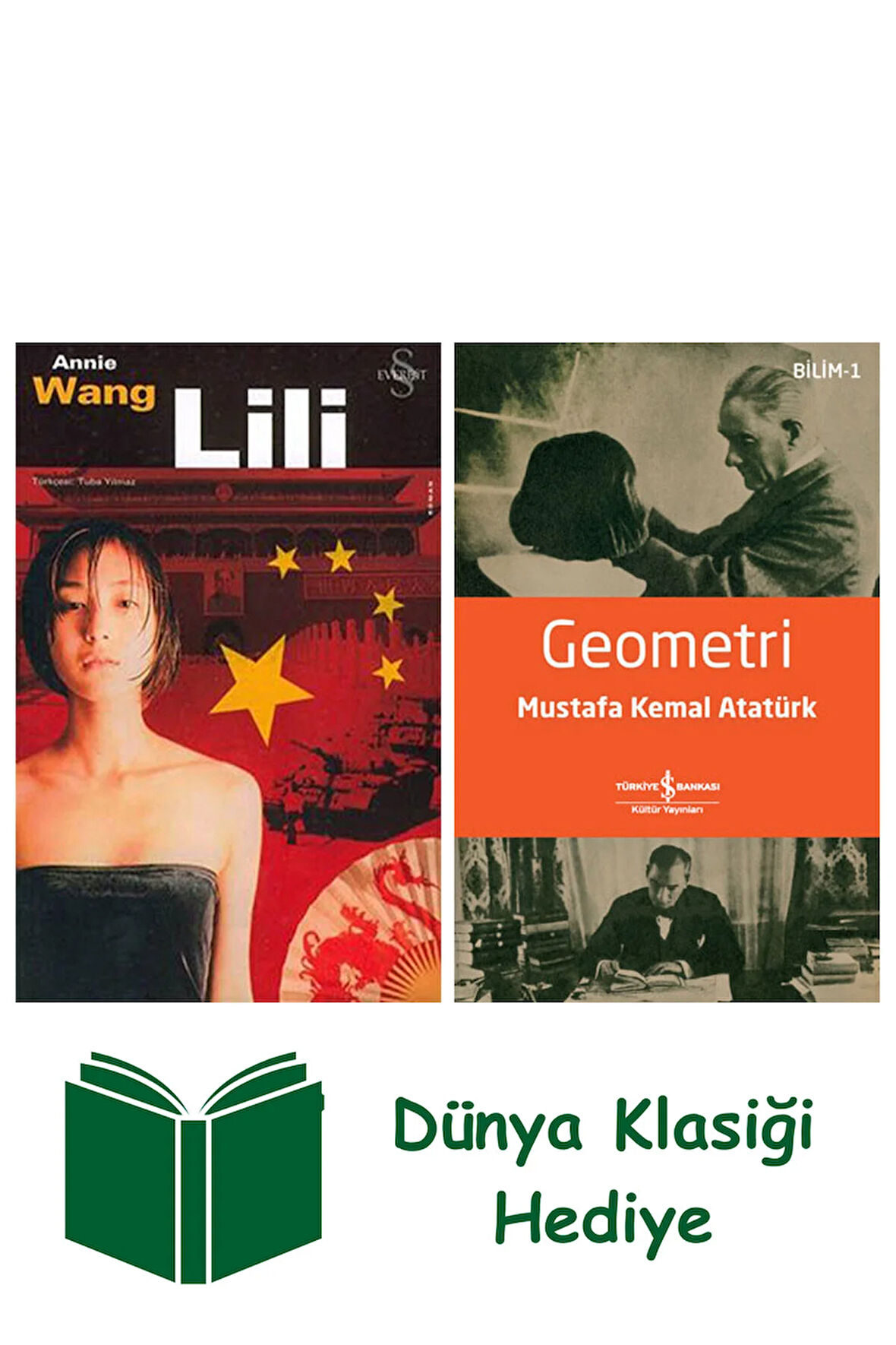 Lili + Geometri + Dünya Klasiği Hediye