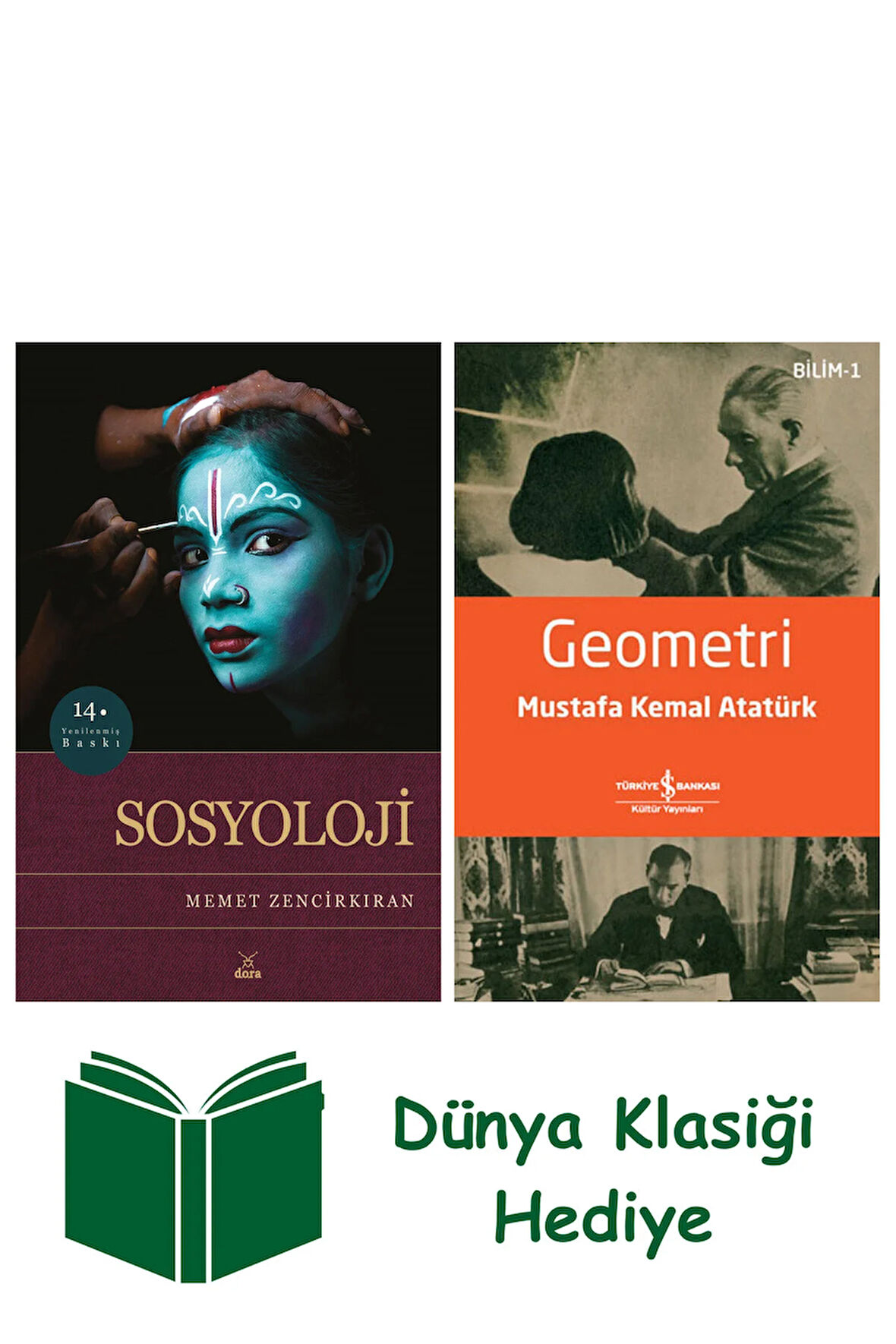 Sosyoloji + Geometri + Dünya Klasiği Hediye