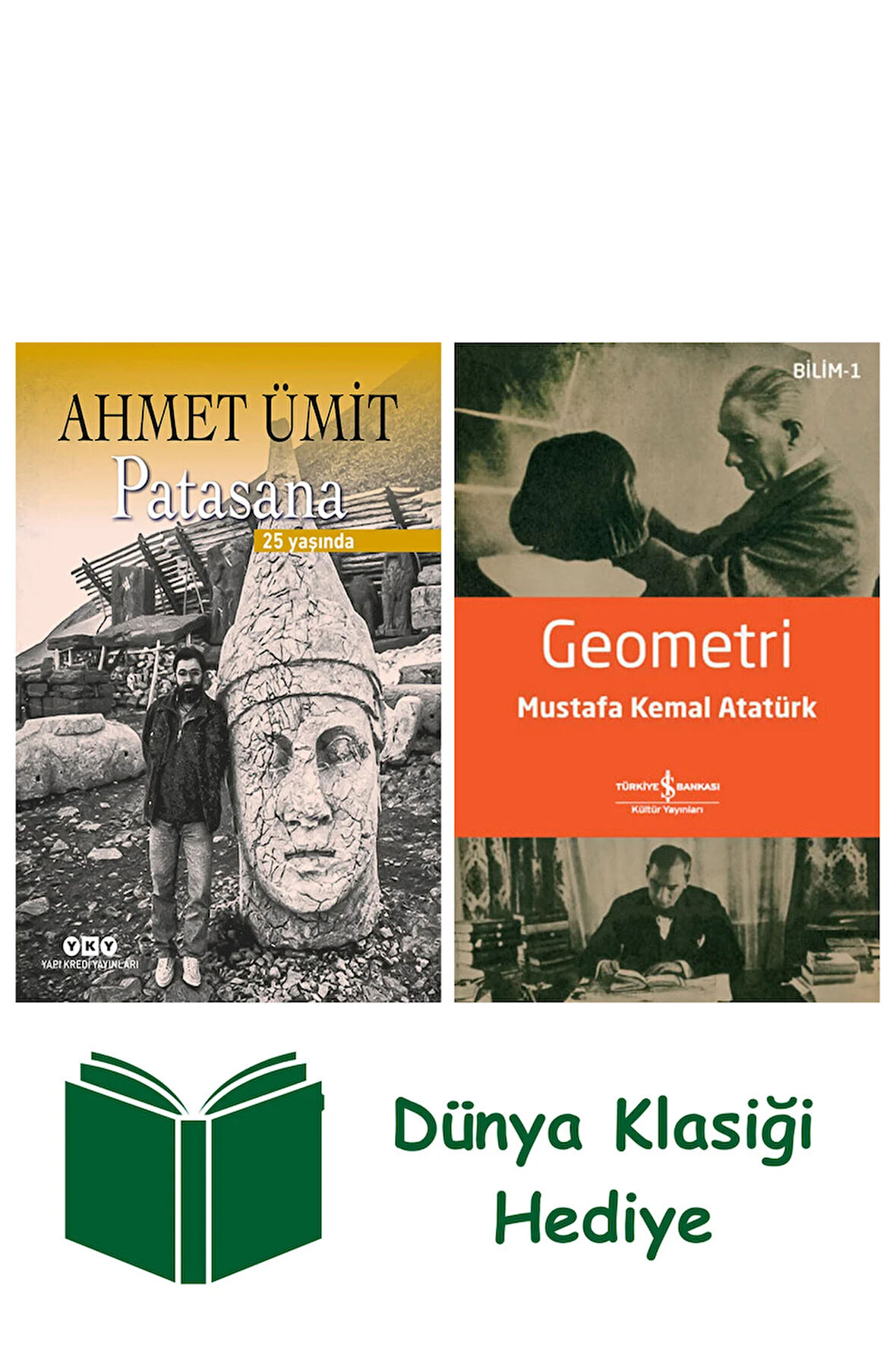 Patasana - 25 Yaşında (Ciltli - Özel Baskı) + Geometri + Dünya Klasiği Hediye