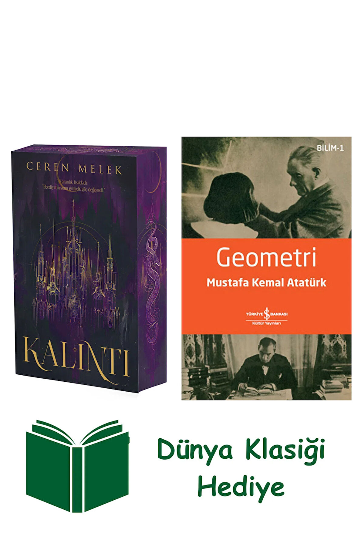 Kalıntı + Geometri + Dünya Klasiği Hediye