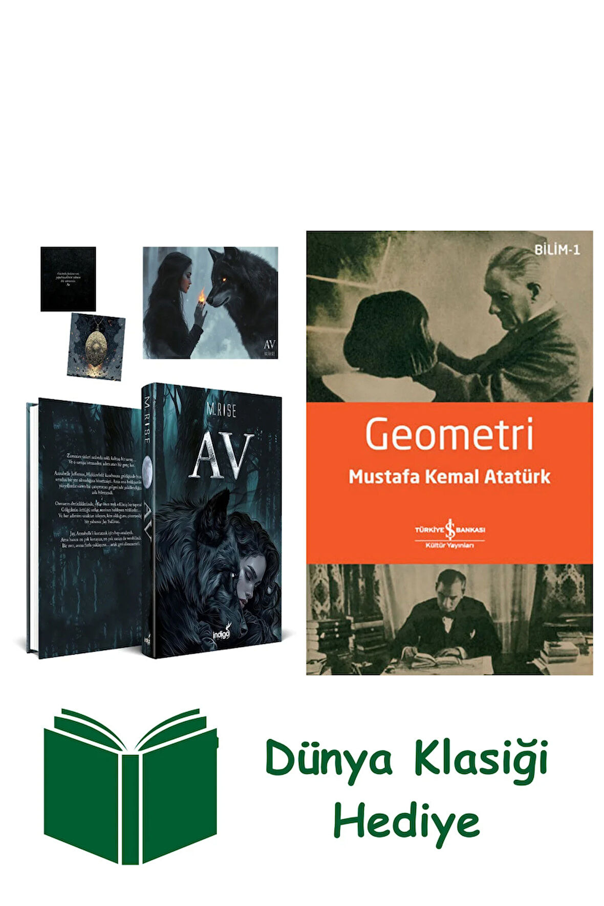 Av (Ciltli) + Geometri + Dünya Klasiği Hediye