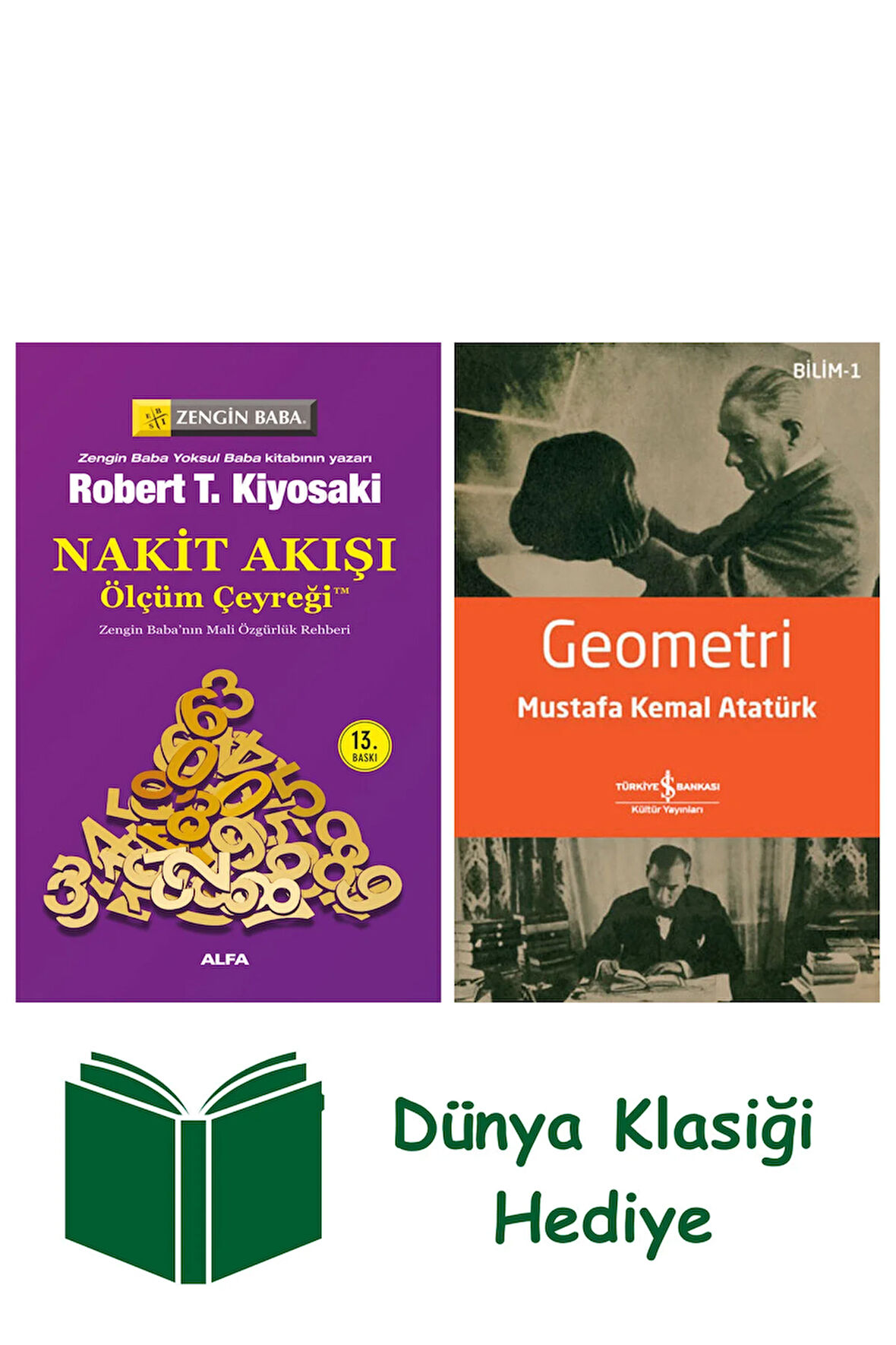 Nakit Akışı - Ölçüm Çeyreği + Geometri + Dünya Klasiği Hediye