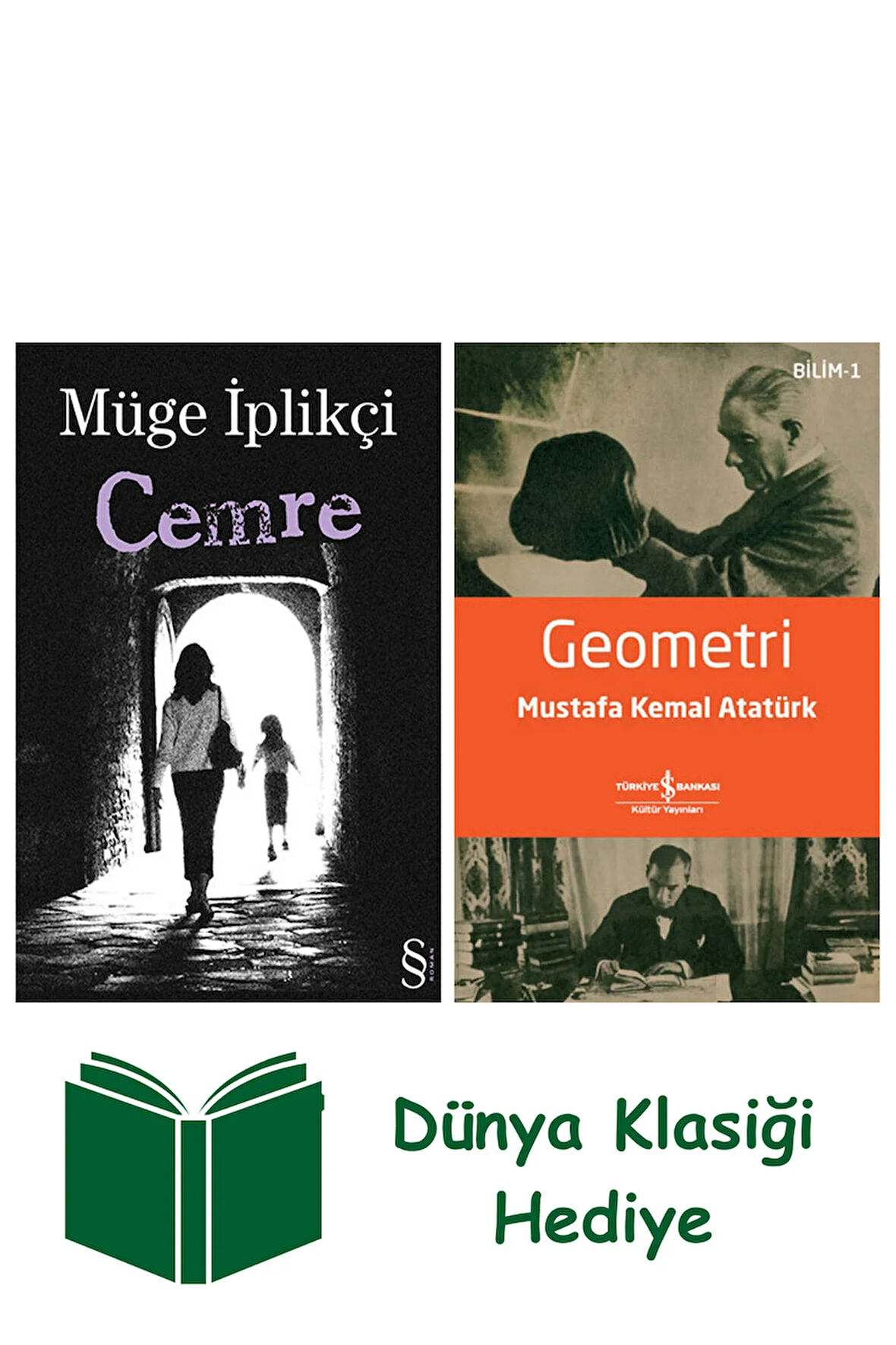 Cemre + Geometri + Dünya Klasiği Hediye