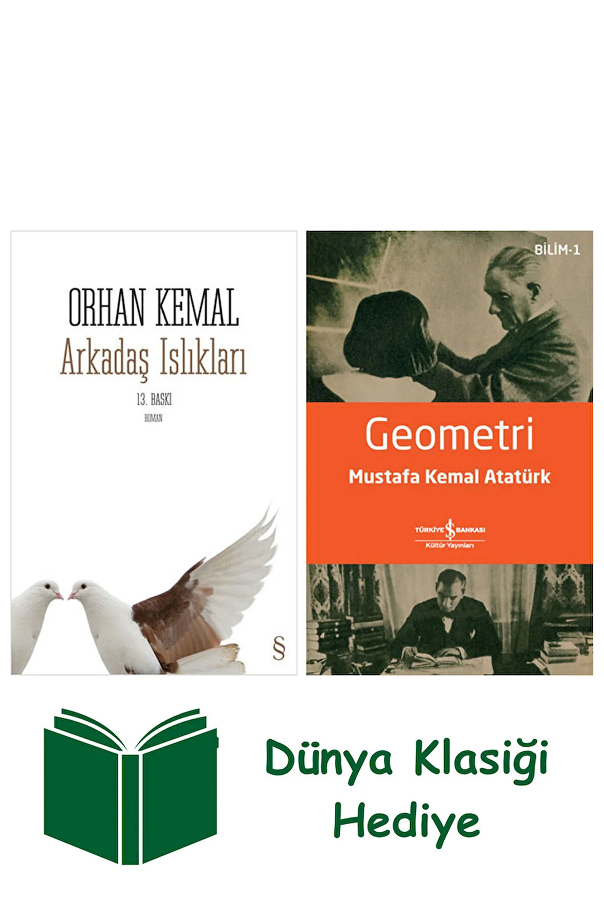 Arkadaş Islıkları + Geometri + Dünya Klasiği Hediye