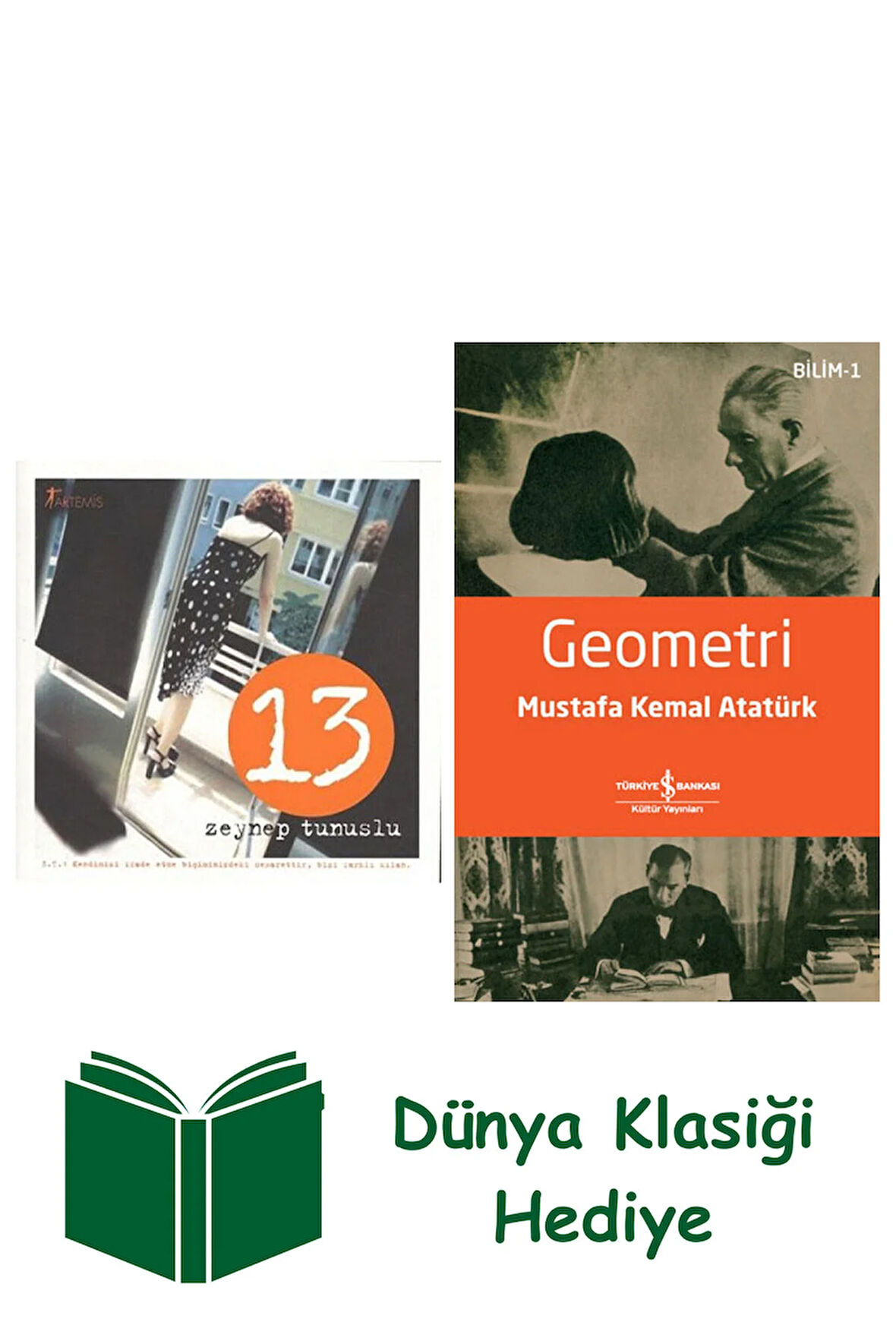 13 + Geometri + Dünya Klasiği Hediye
