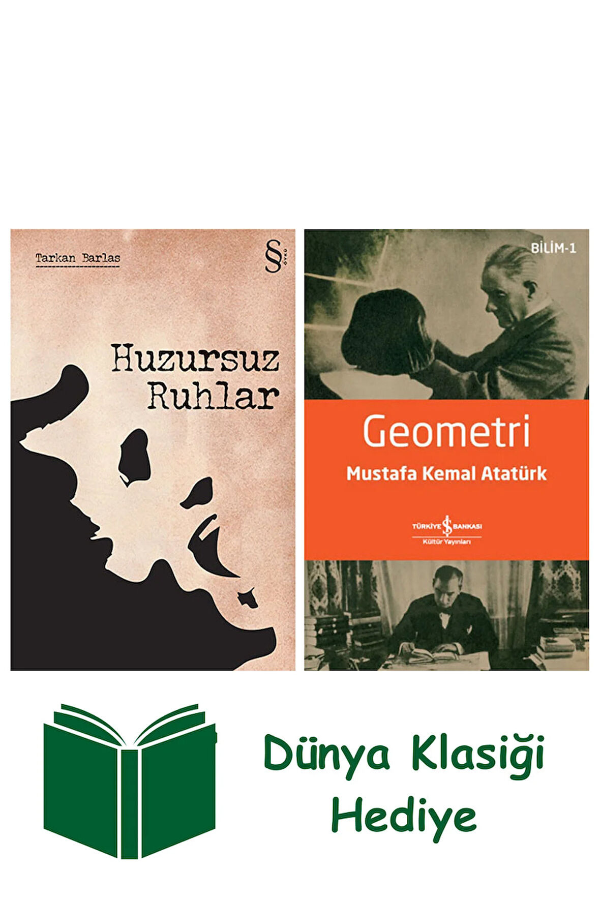 Huzursuz Ruhlar + Geometri + Dünya Klasiği Hediye