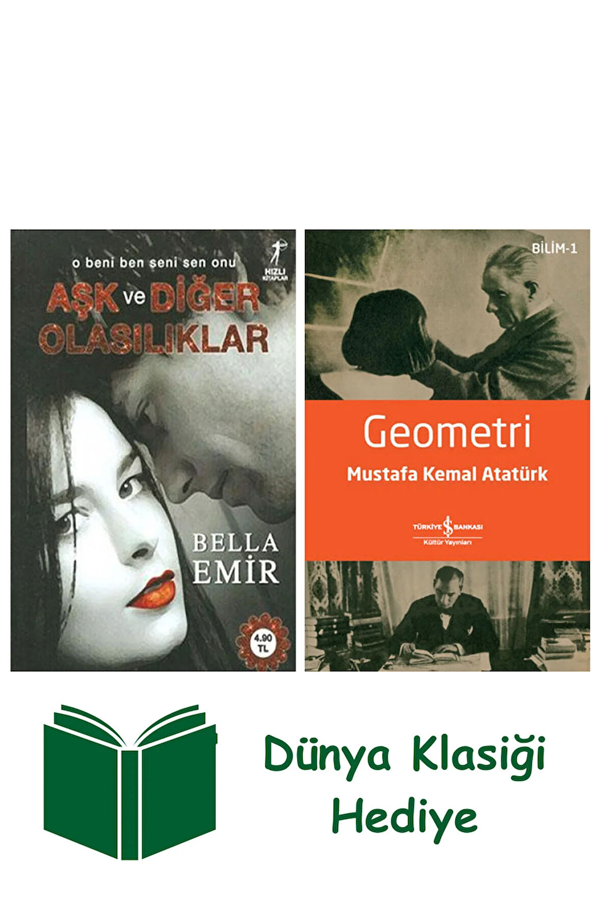 Aşk ve Diğer Olasılıklar + Geometri + Dünya Klasiği Hediye