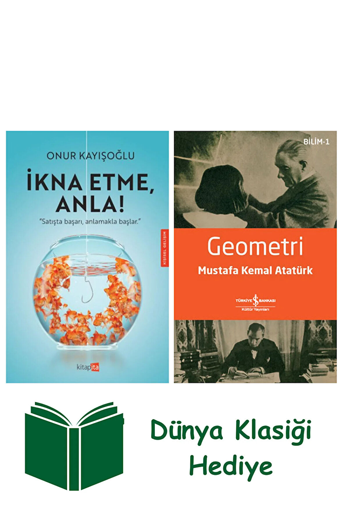 İkna Etme Anla + Geometri + Dünya Klasiği Hediye