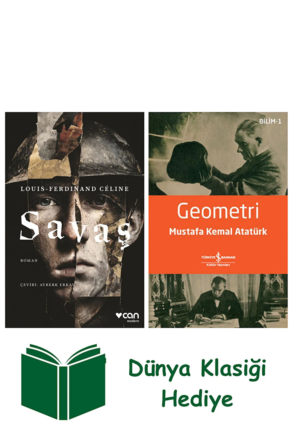 Savaş + Geometri + Dünya Klasiği Hediye