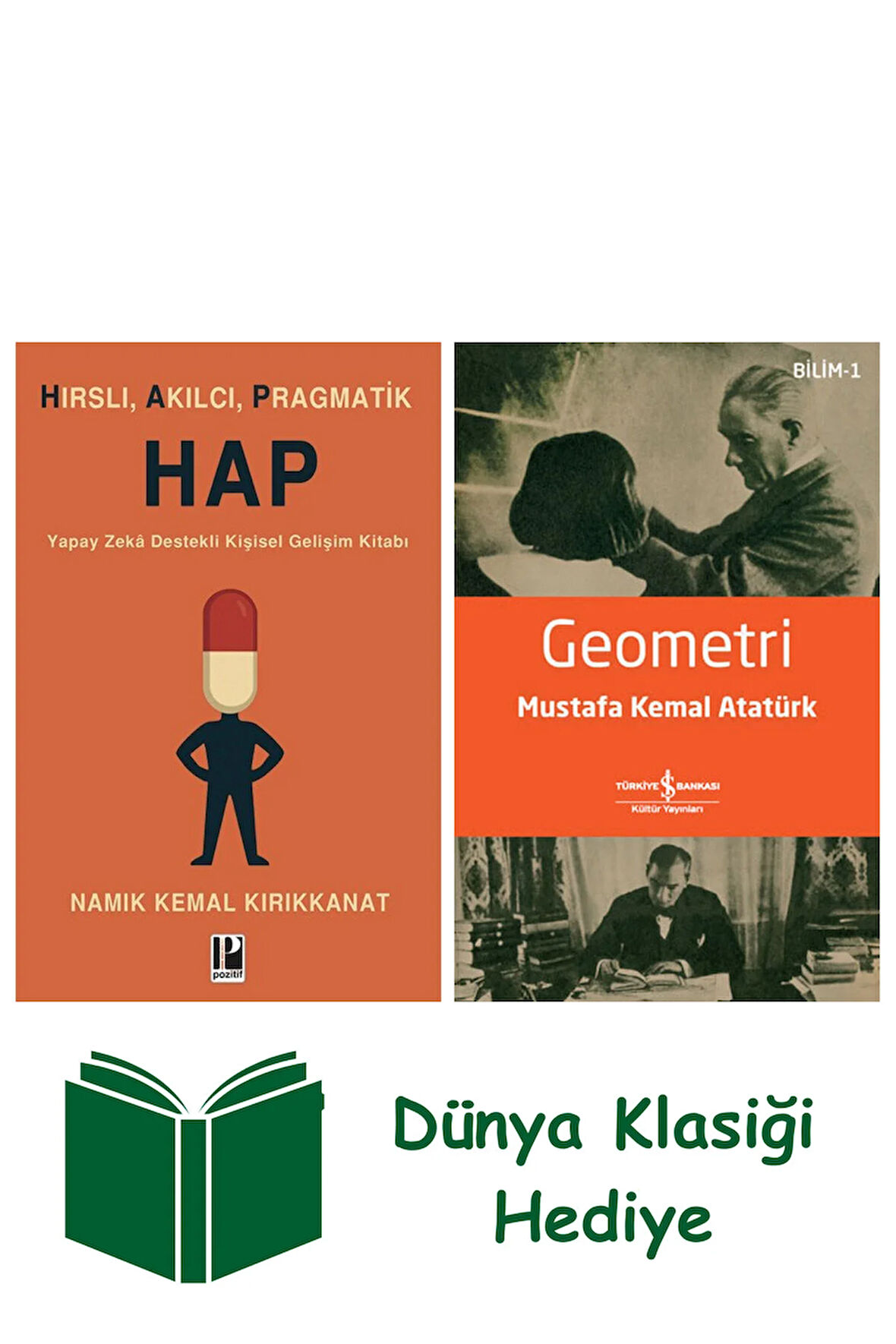 Hap + Geometri + Dünya Klasiği Hediye
