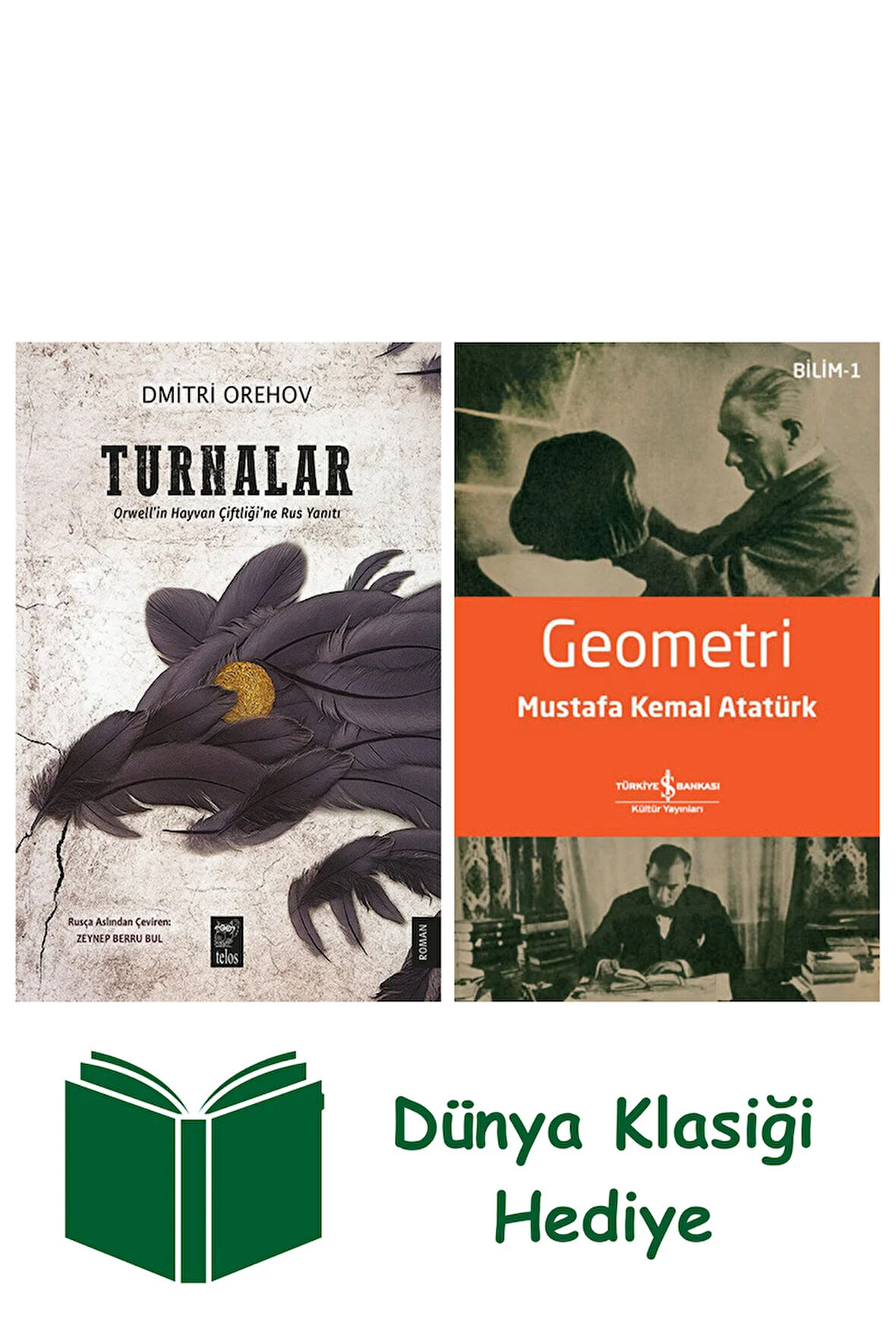 Turnalar + Geometri + Dünya Klasiği Hediye