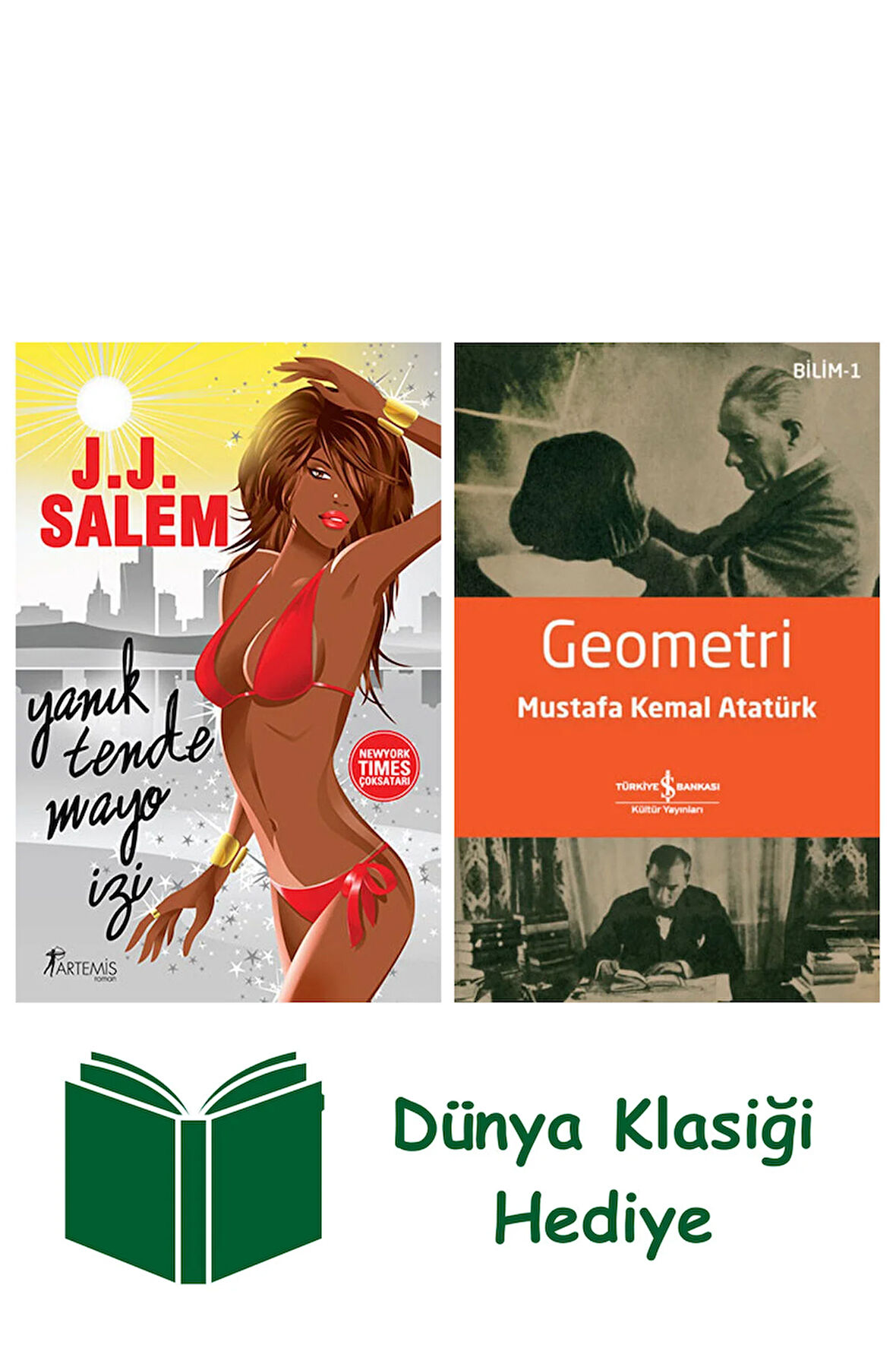 Yanık Tende Mayo İzi + Geometri + Dünya Klasiği Hediye