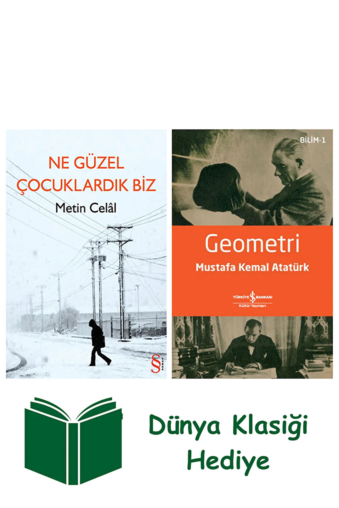 Ne Güzel Çocuklardık Biz + Geometri + Dünya Klasiği Hediye
