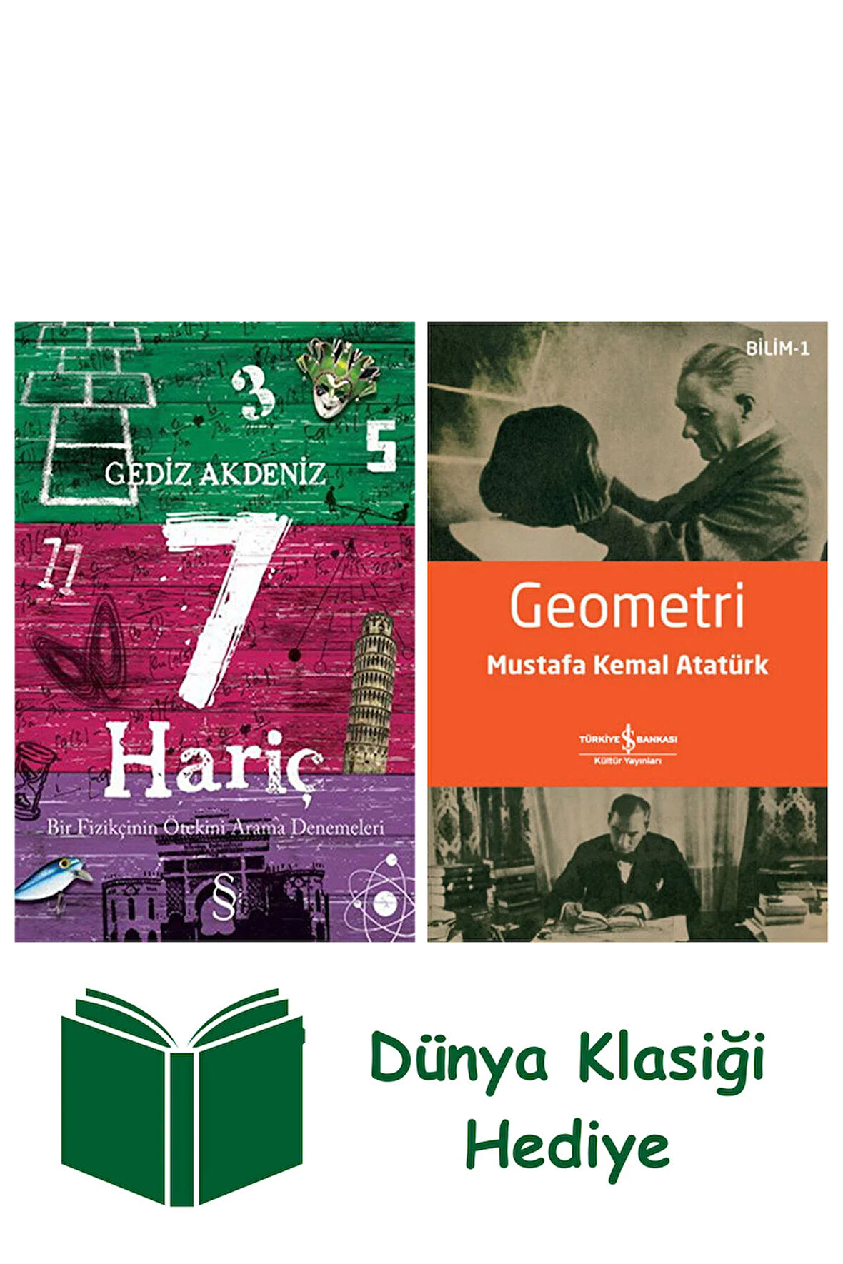 7 Hariç + Geometri + Dünya Klasiği Hediye