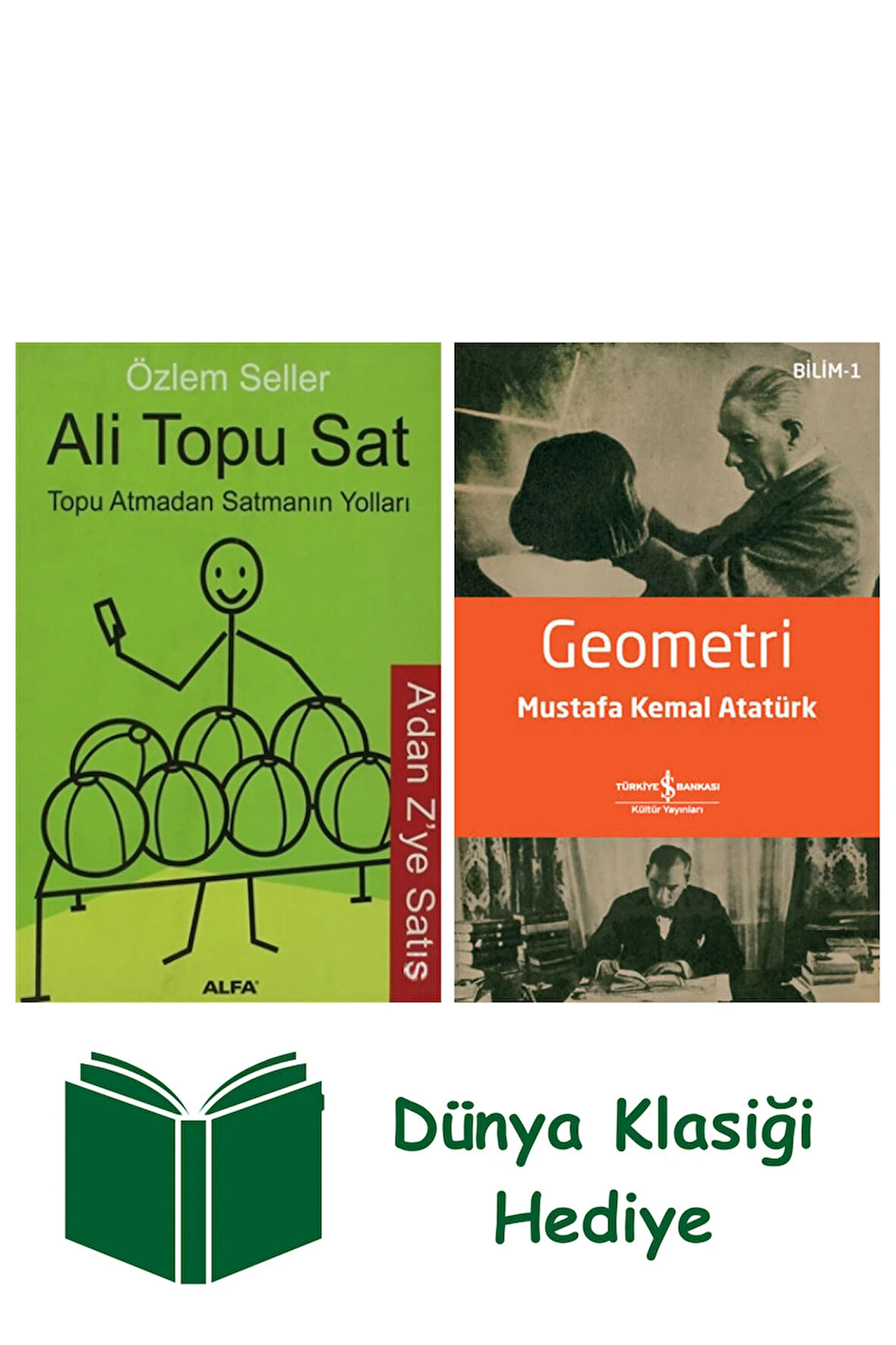 Ali Topu Sat + Geometri + Dünya Klasiği Hediye
