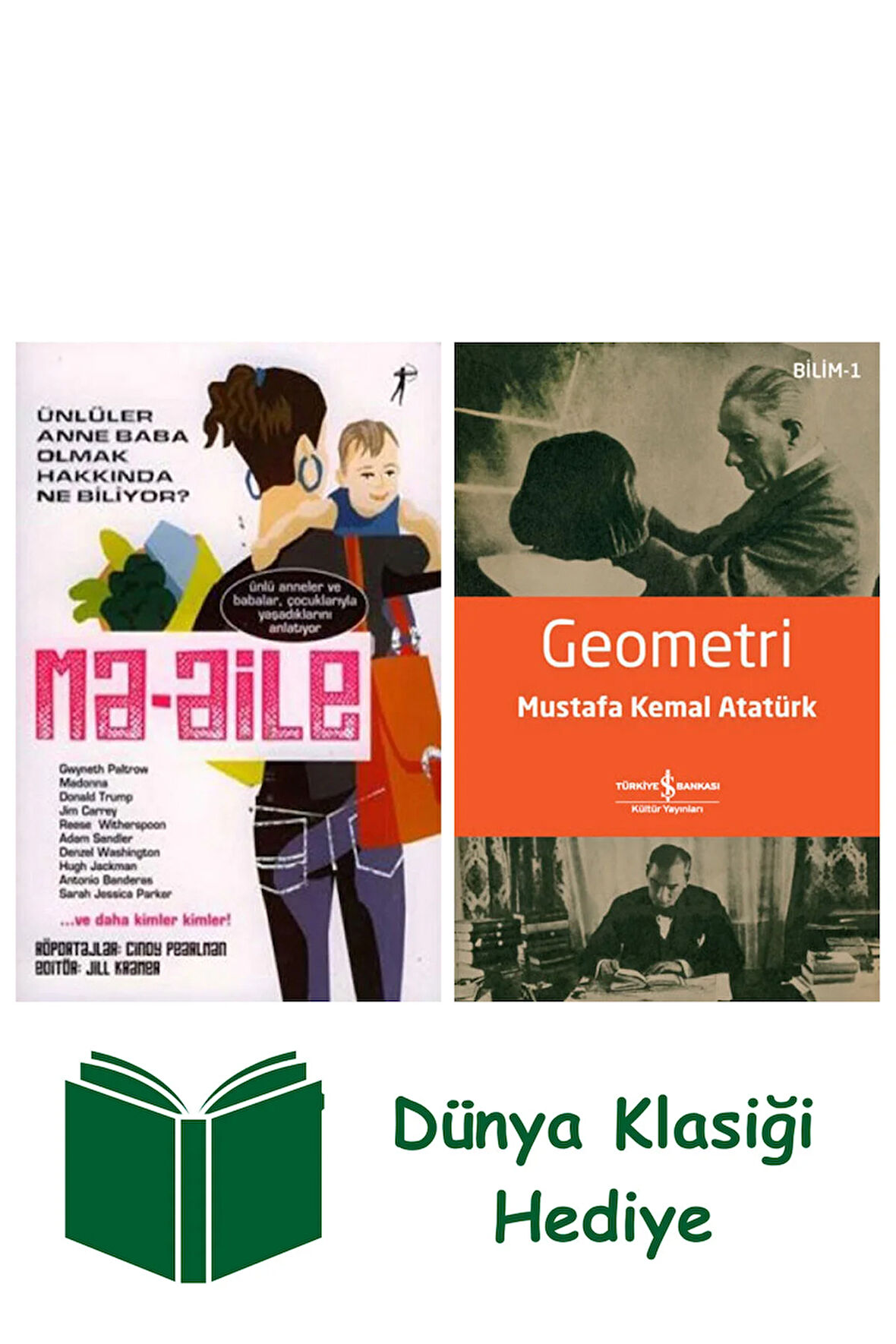 Ma-Aile + Geometri + Dünya Klasiği Hediye