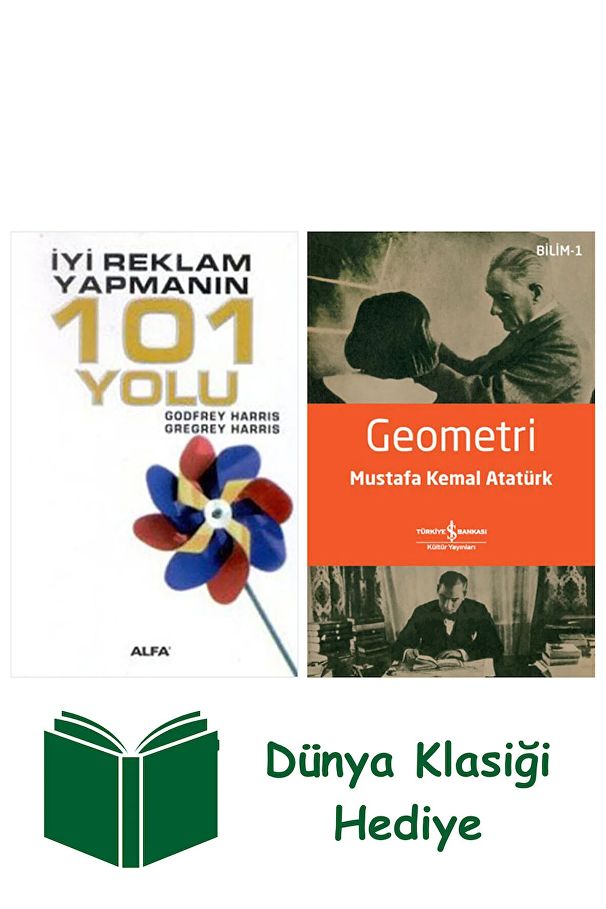 İyi Reklam Yapmanın 101 Yolu + Geometri + Dünya Klasiği Hediye