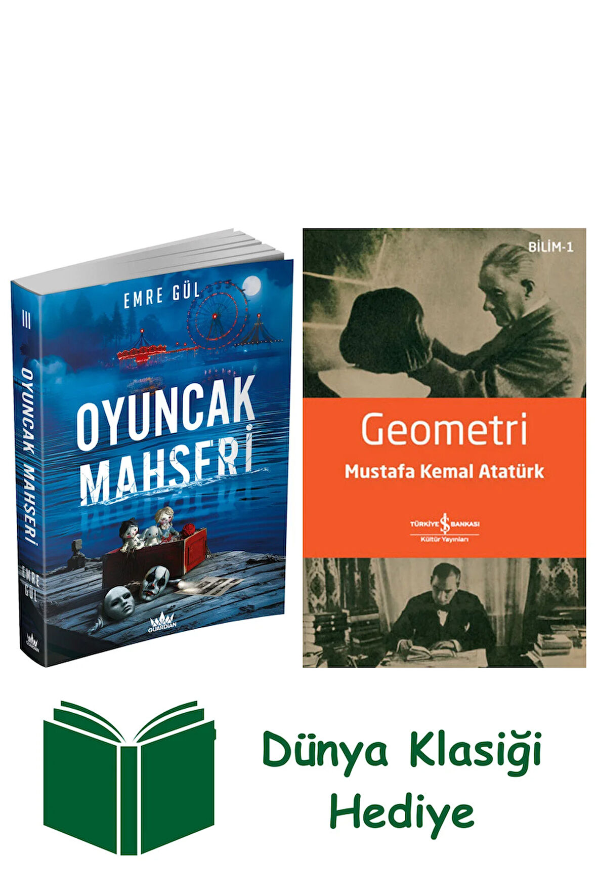 Oyuncak Mahşeri + Geometri + Dünya Klasiği Hediye