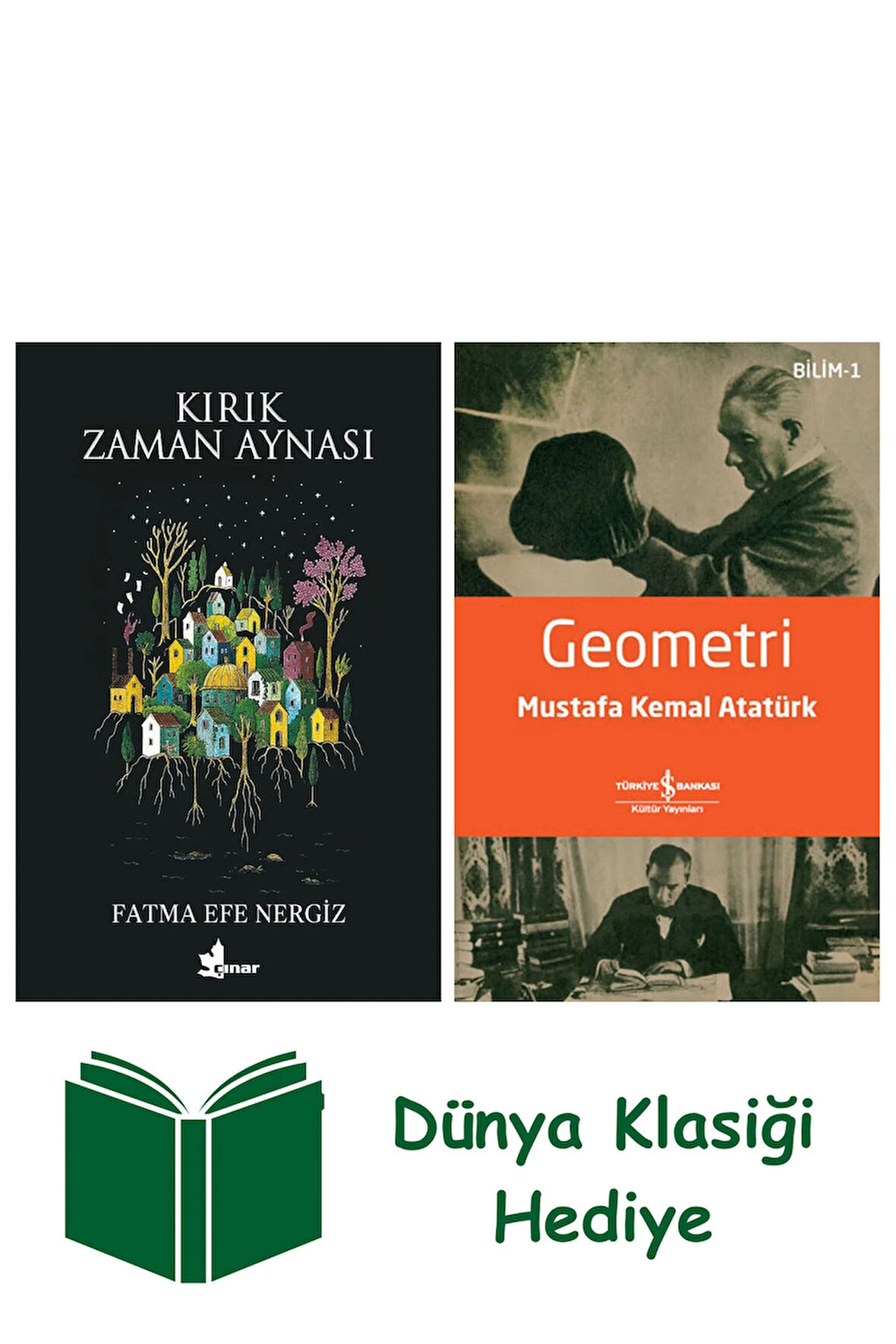 Kırık Zaman Aynası + Geometri + Dünya Klasiği Hediye