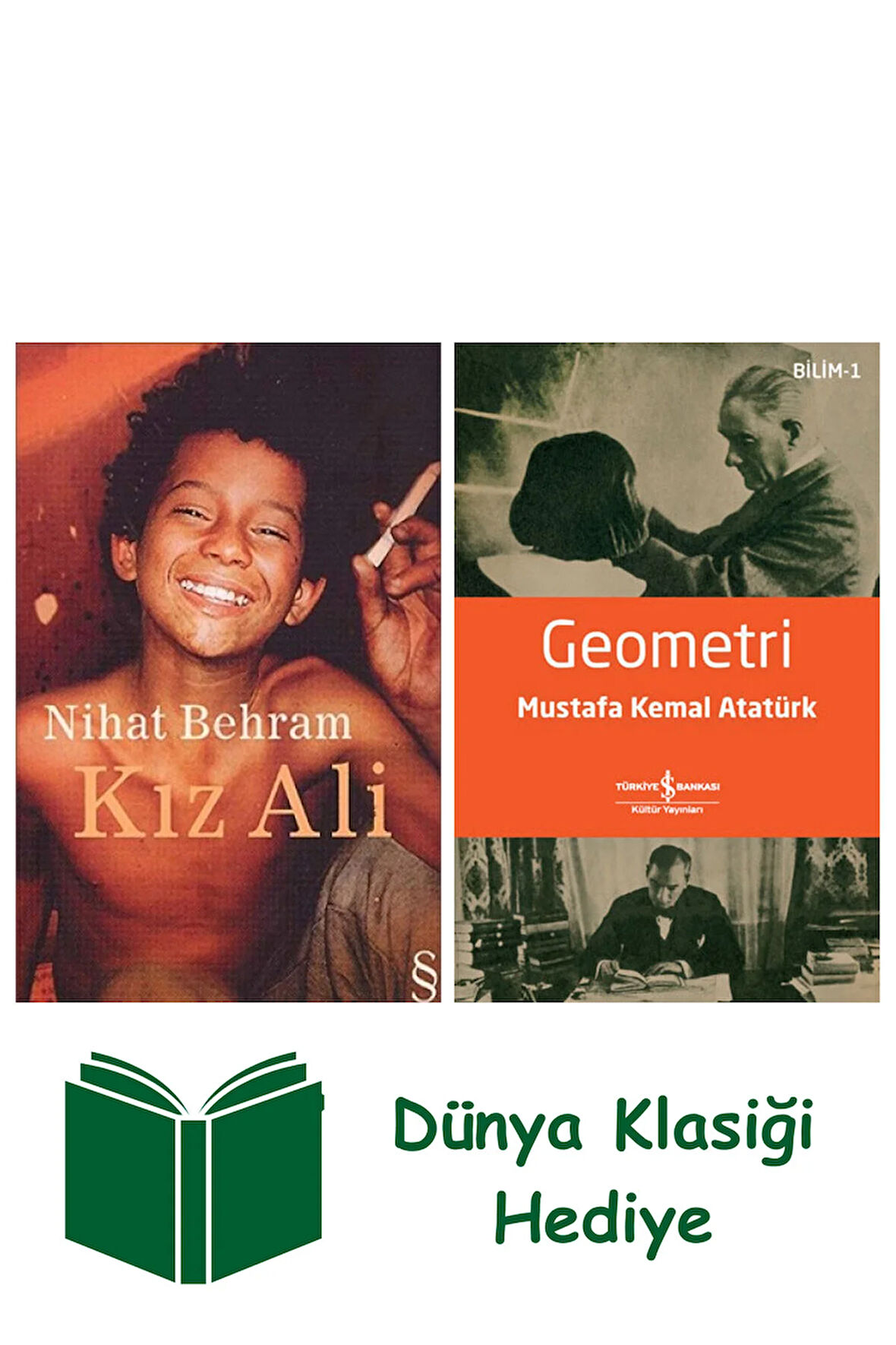 Kız Ali + Geometri + Dünya Klasiği Hediye
