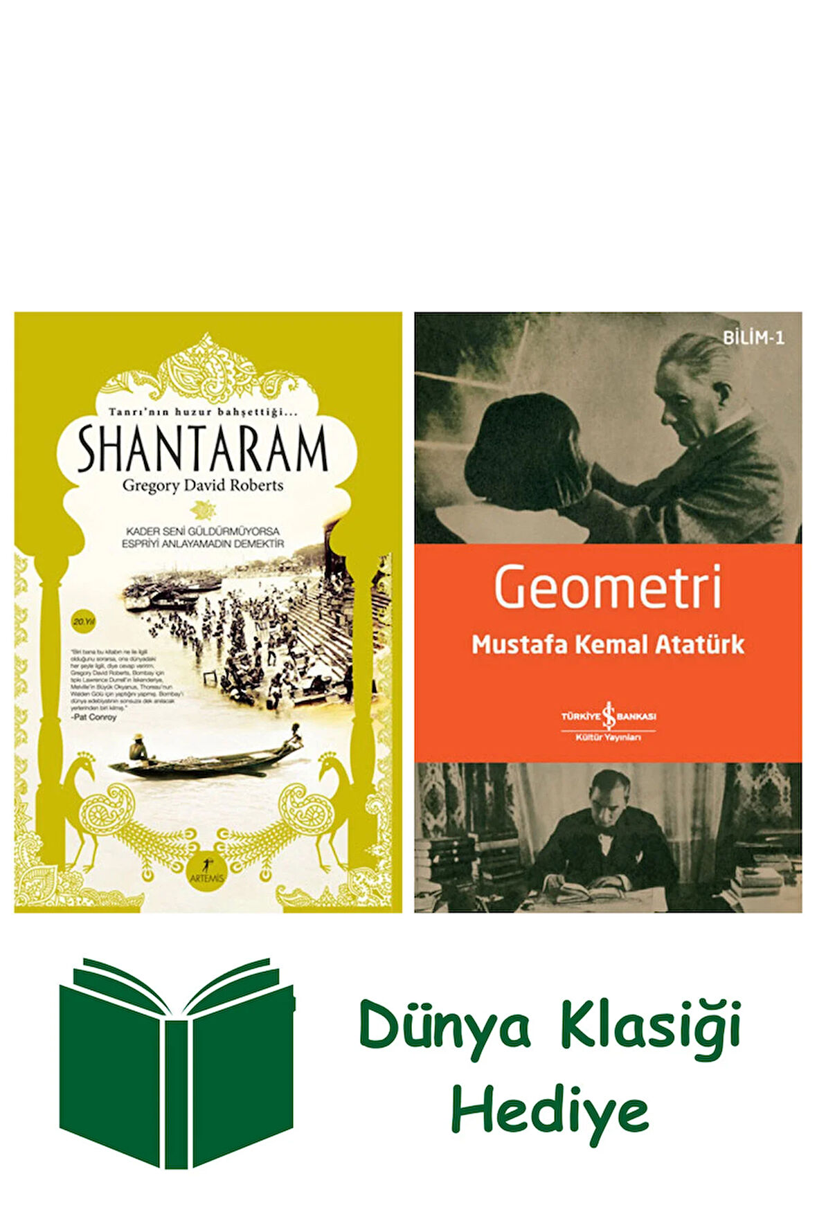 Shantaram + Geometri + Dünya Klasiği Hediye