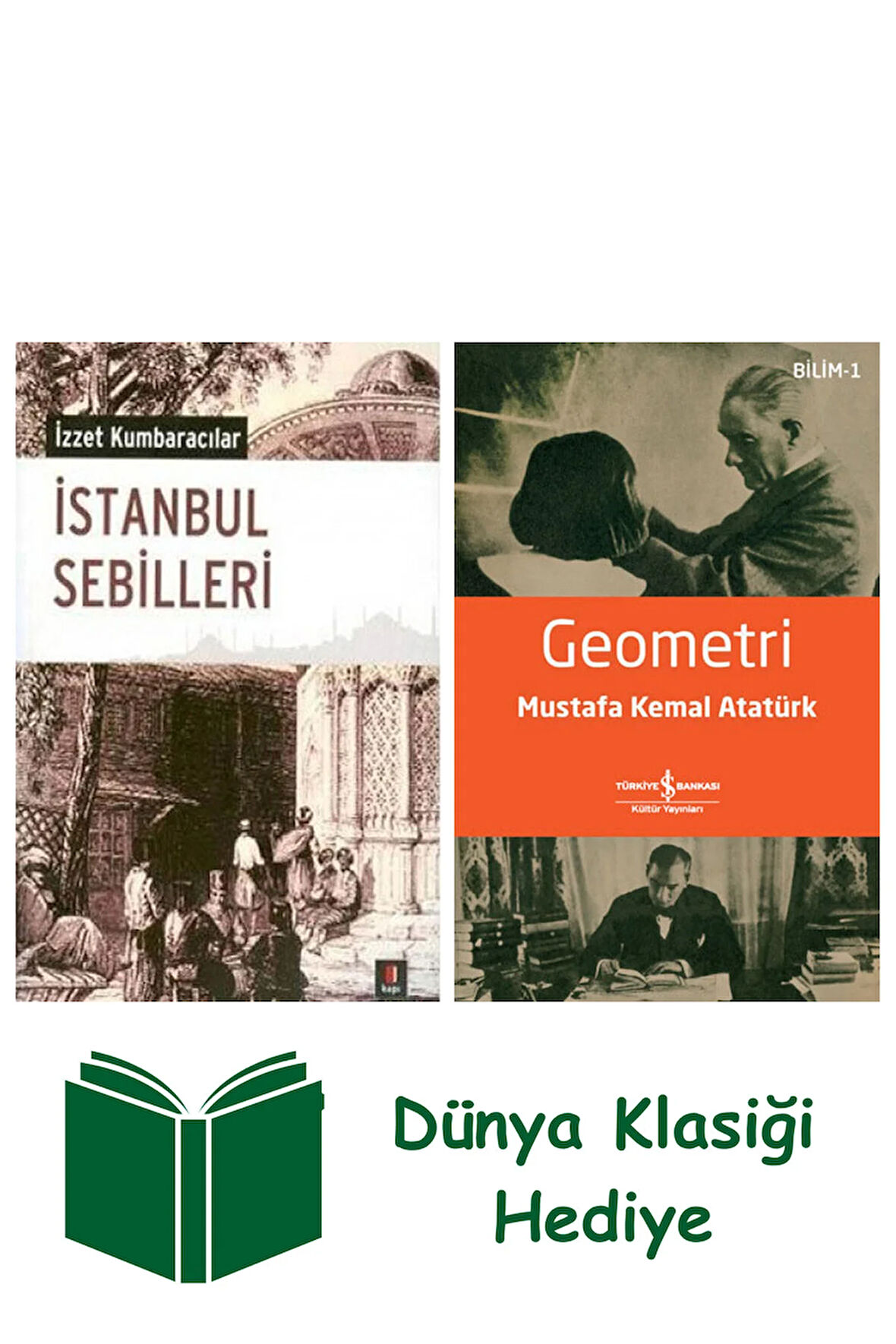 İstanbul Sebilleri + Geometri + Dünya Klasiği Hediye