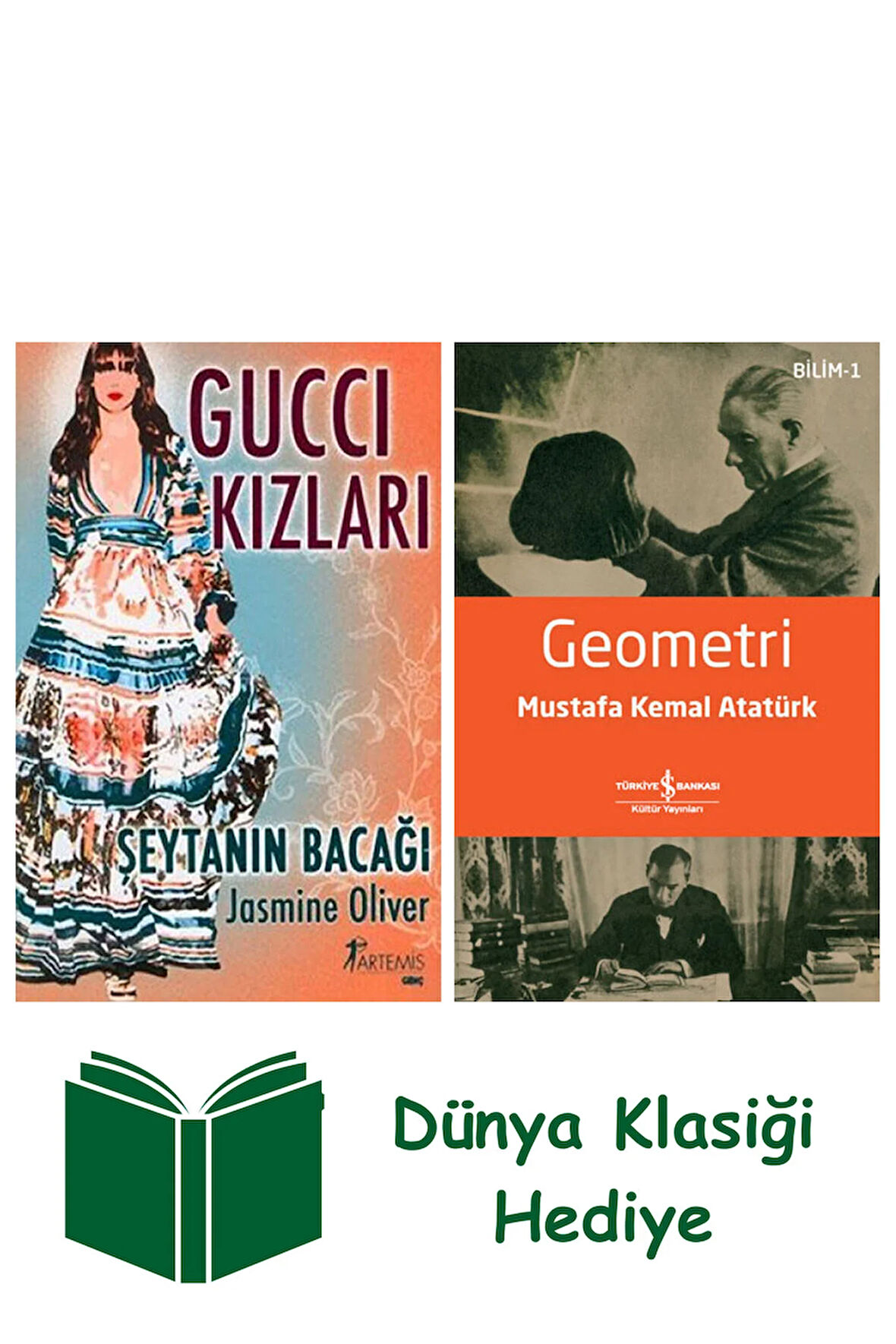 Gucci Kızları + Geometri + Dünya Klasiği Hediye