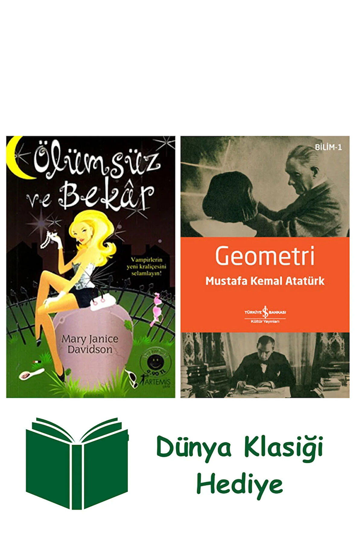 Ölümsüz ve Bekar (Cep Boy) + Geometri + Dünya Klasiği Hediye