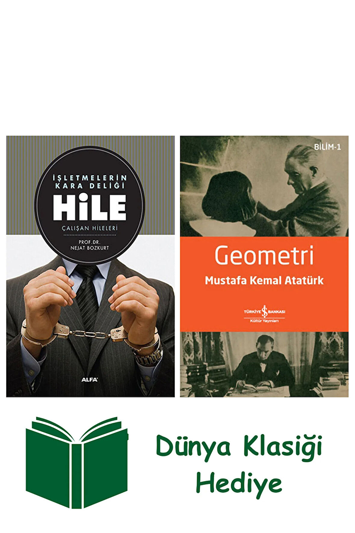 Hile (Ciltli) + Geometri + Dünya Klasiği Hediye