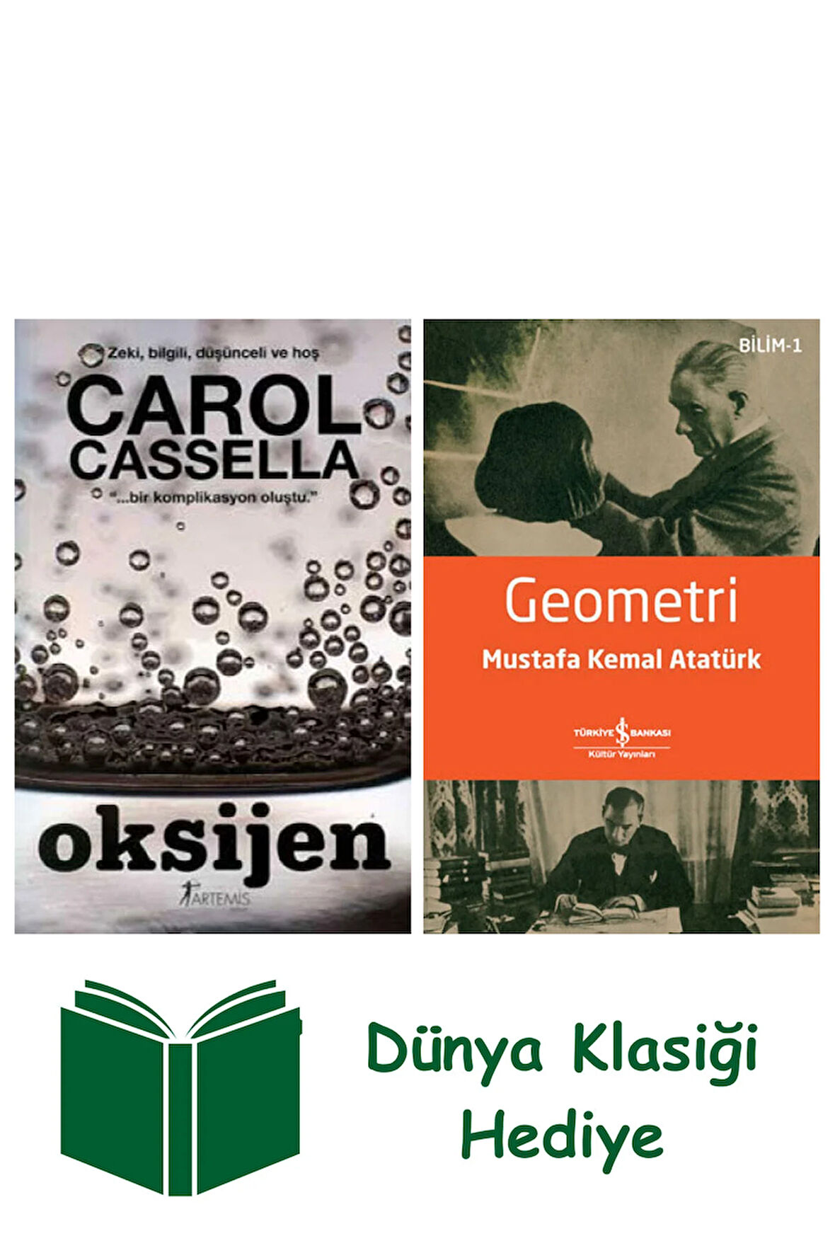 Oksijen + Geometri + Dünya Klasiği Hediye