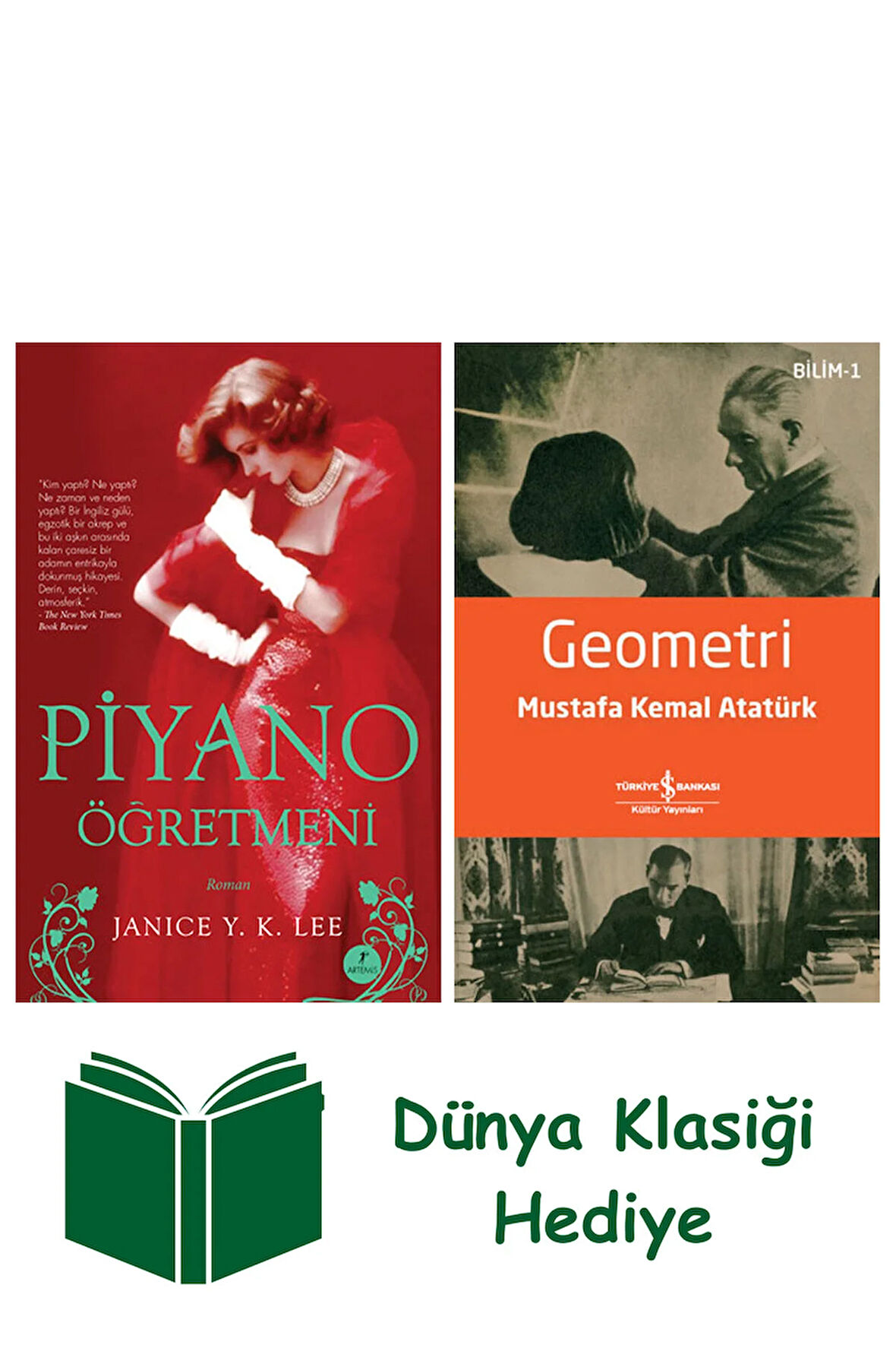 Piyano Öğretmeni + Geometri + Dünya Klasiği Hediye