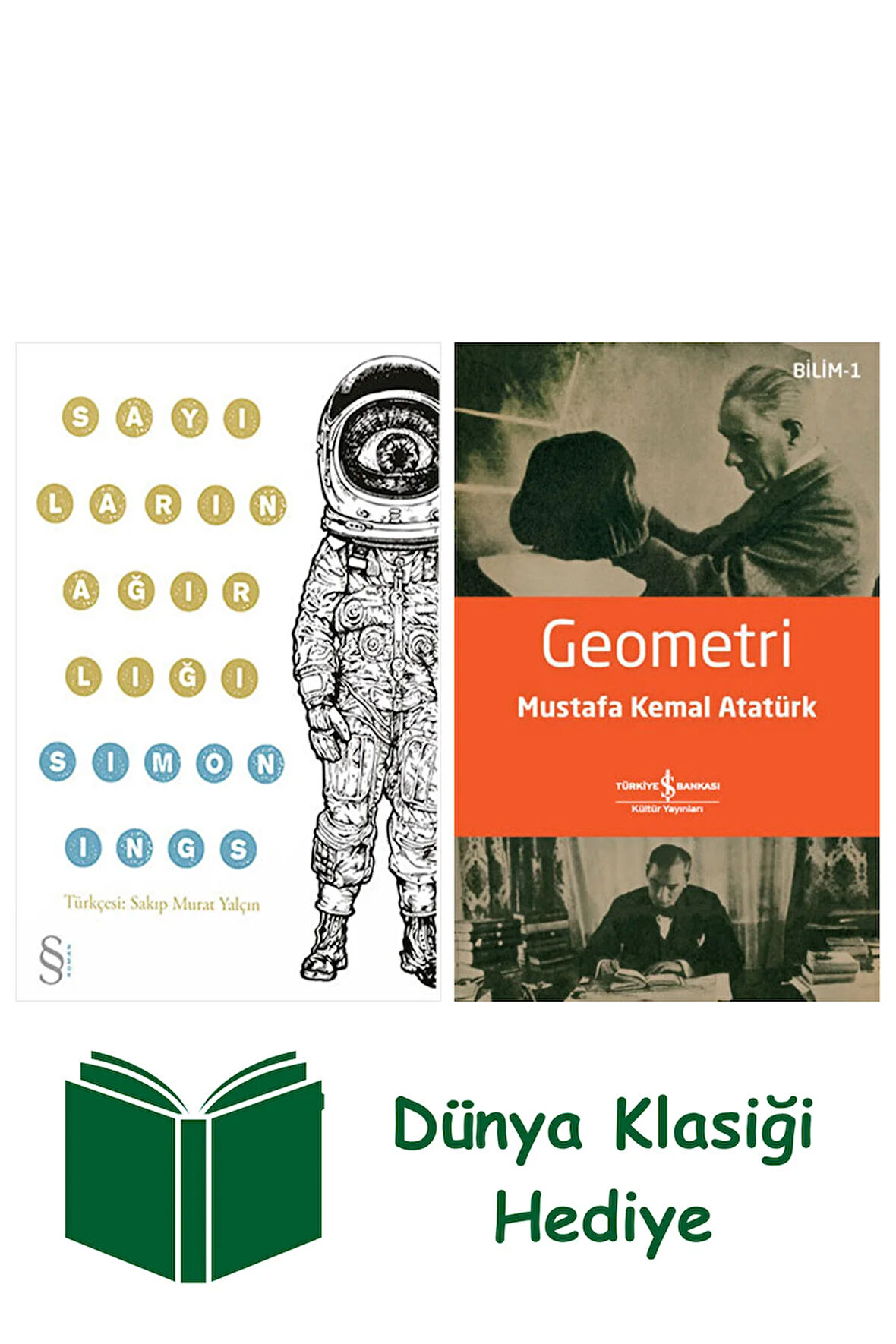 Sayıların Ağırlığı + Geometri + Dünya Klasiği Hediye