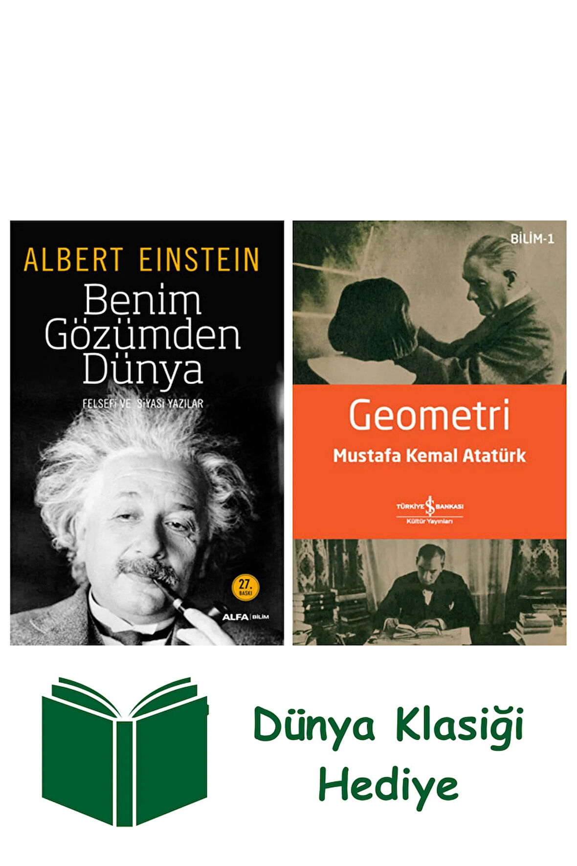 Benim Gözümden Dünya + Geometri + Dünya Klasiği Hediye