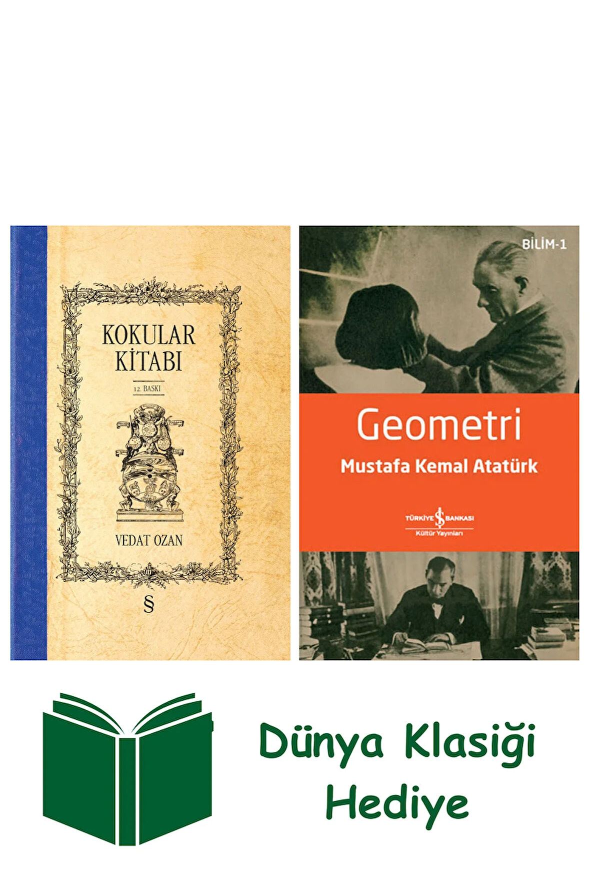 Kokular Kitabı - I (Ciltli) + Geometri + Dünya Klasiği Hediye