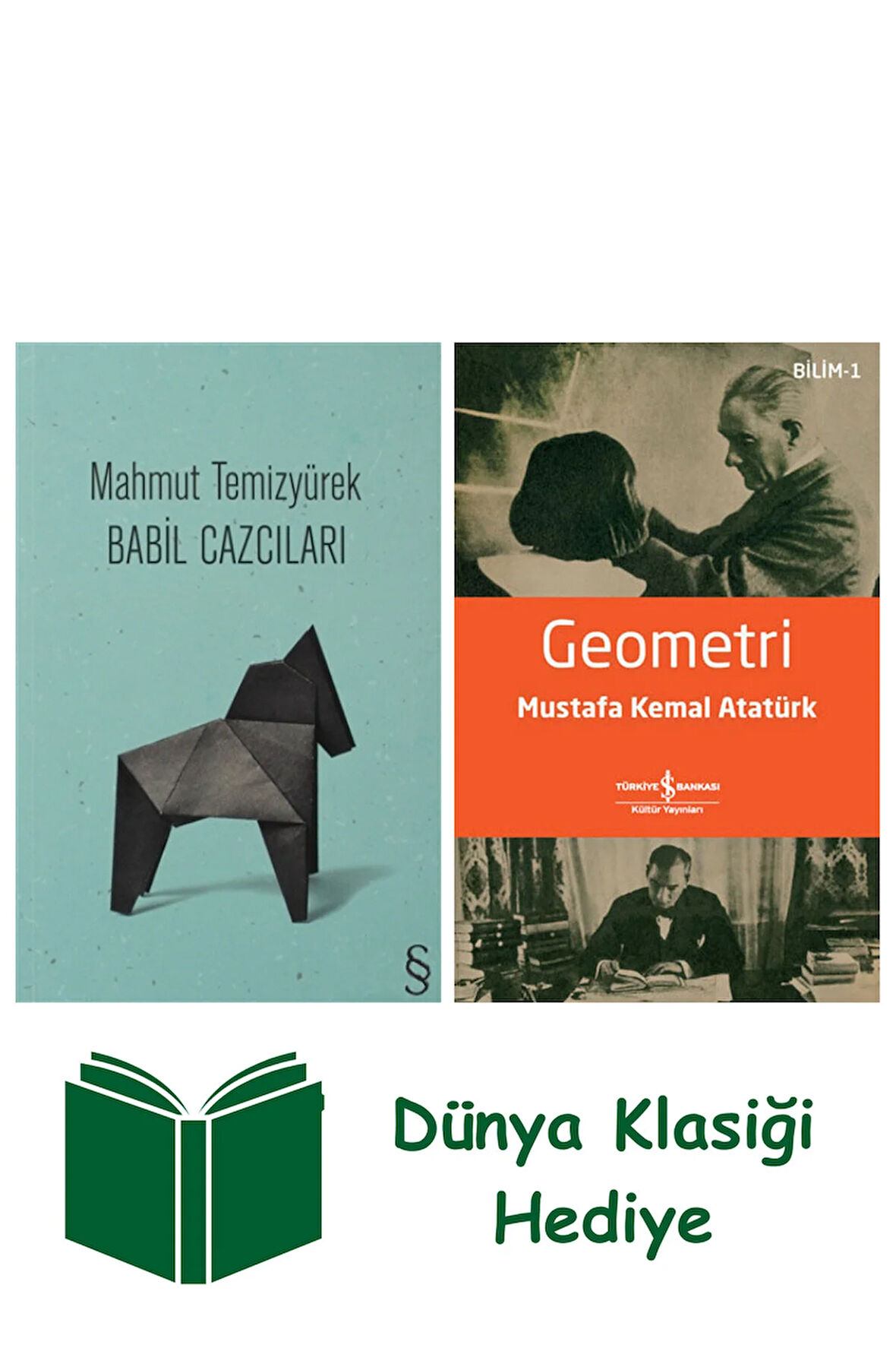 Babil Cazcıları + Geometri + Dünya Klasiği Hediye