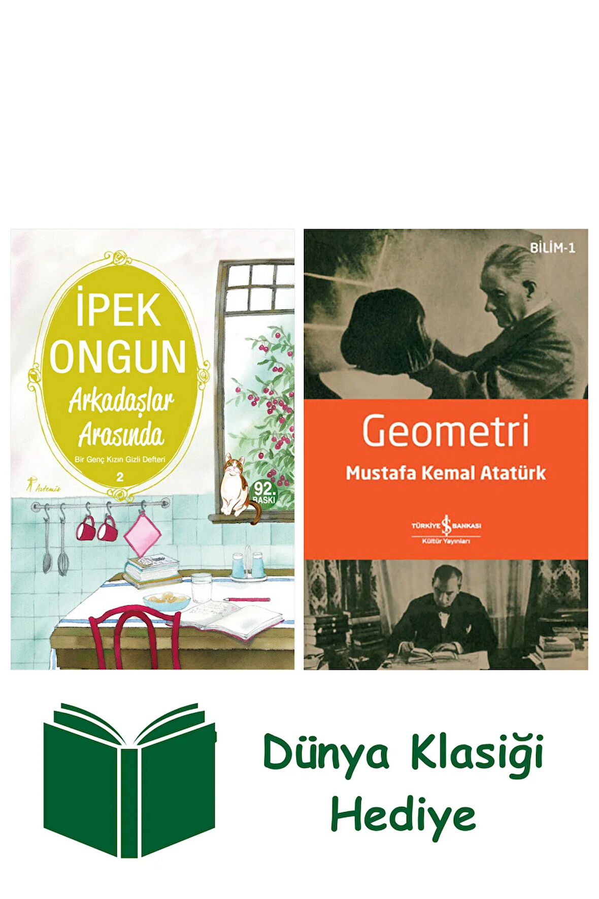 Arkadaşlar Arasında + Geometri + Dünya Klasiği Hediye