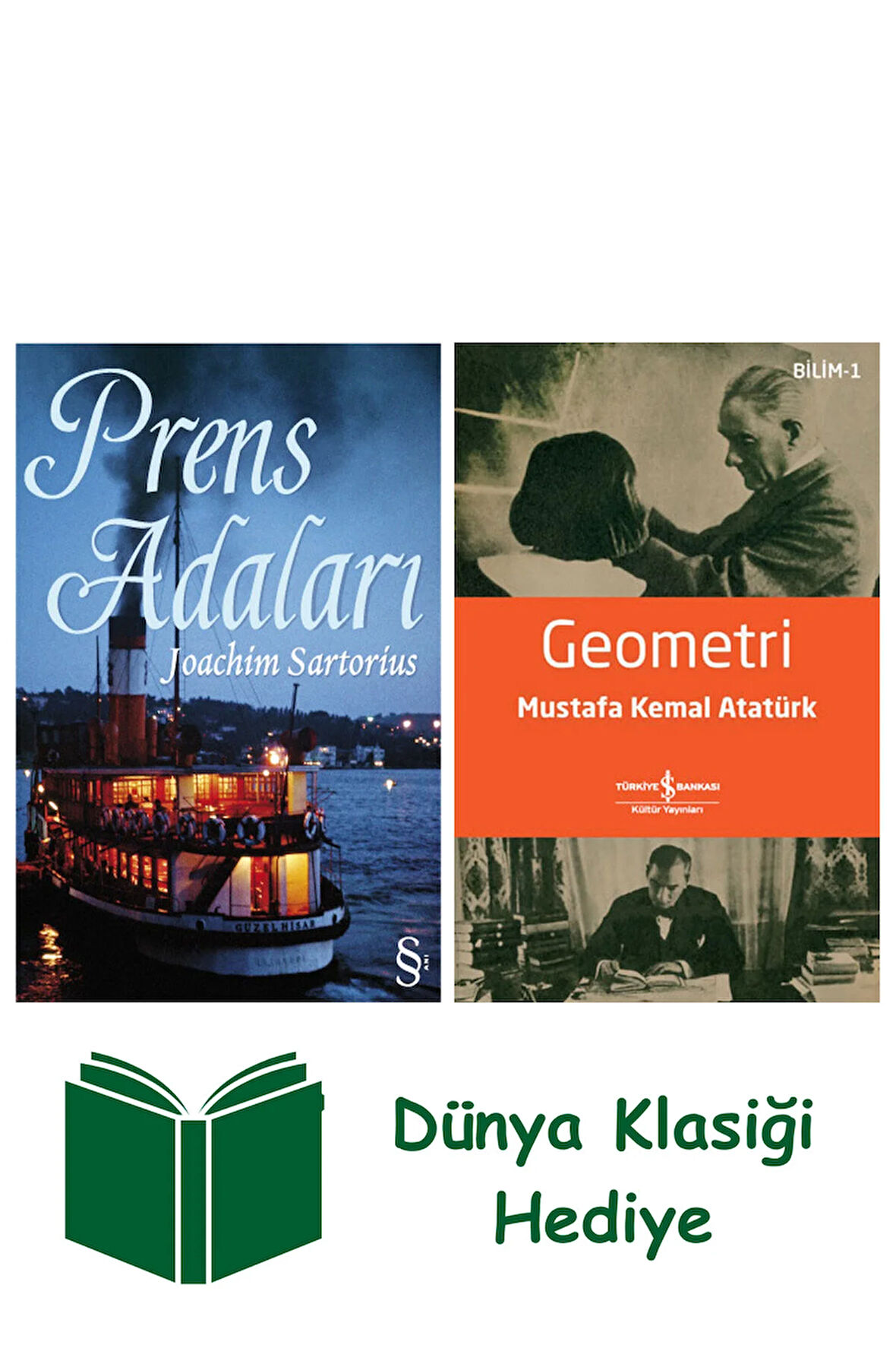 Prens Adaları + Geometri + Dünya Klasiği Hediye