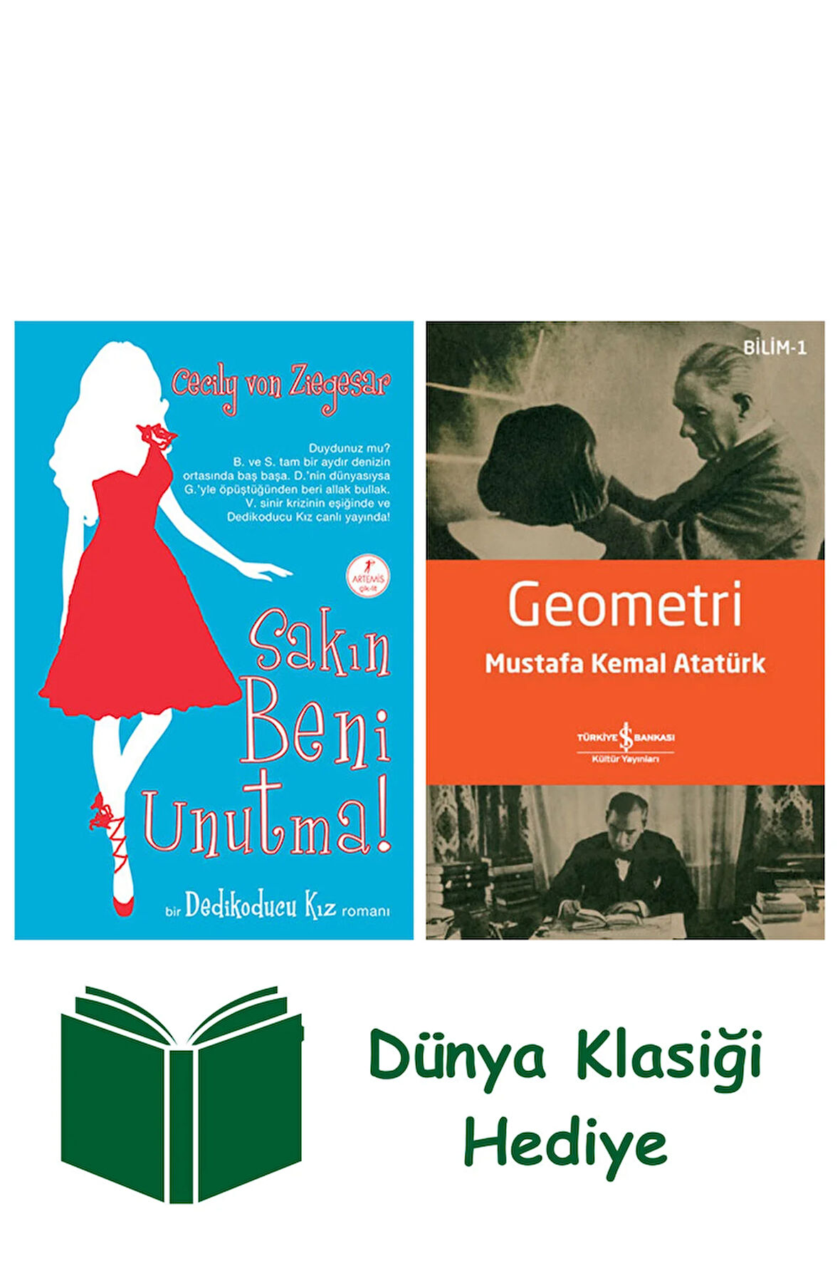 Sakın Beni Unutma! + Geometri + Dünya Klasiği Hediye